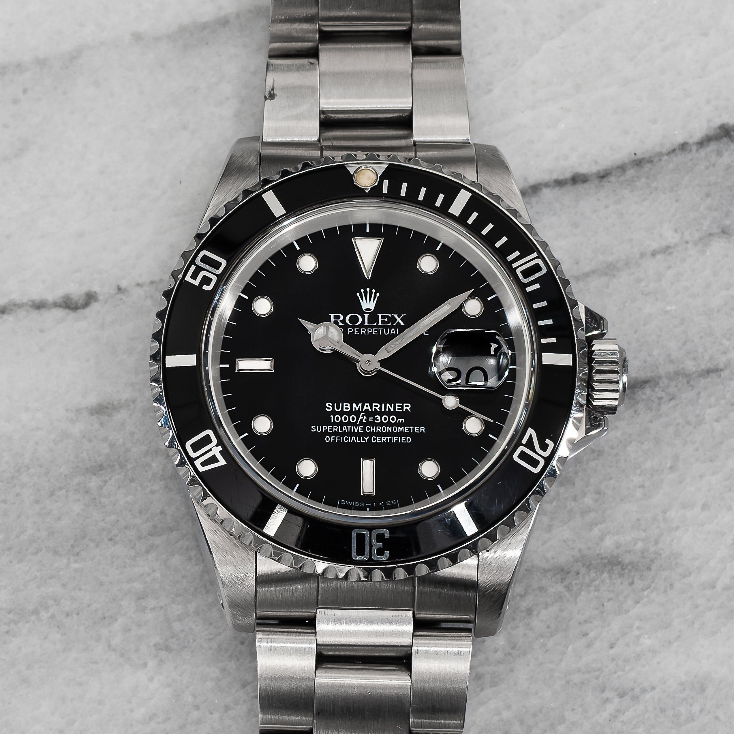 Rolex Submariner 16610 – Black Dial