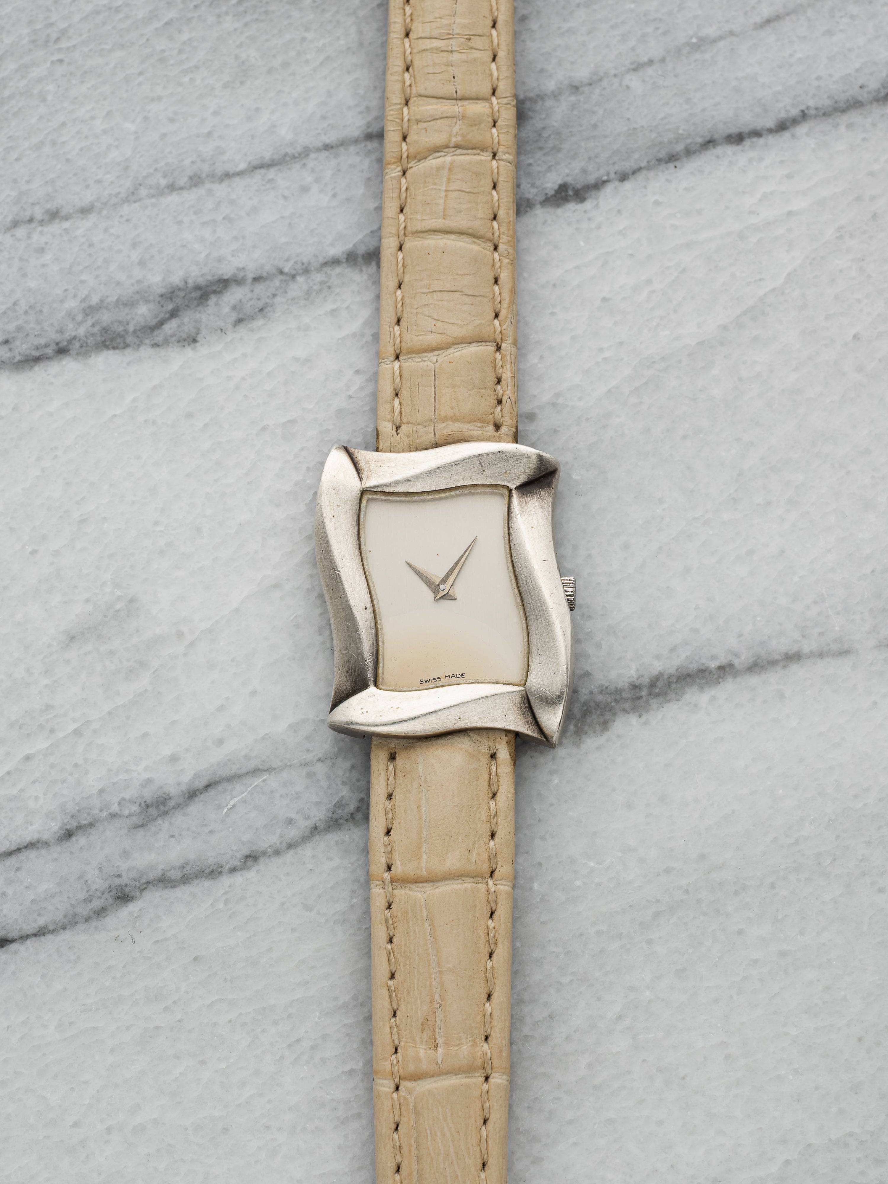 Angela Cummings Sterling Silver Dress Form Watch