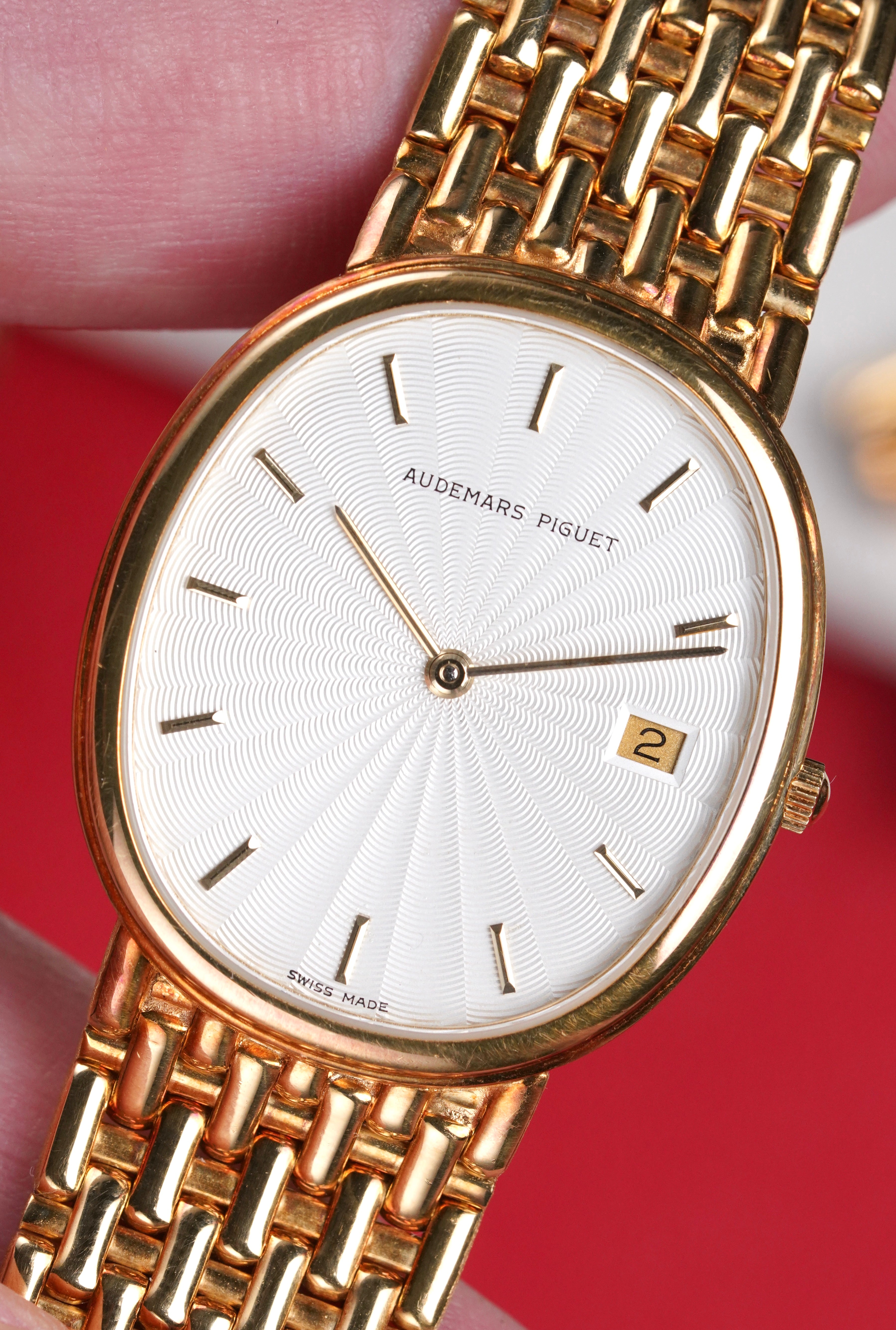 Audemars Piguet Ellipse - Guilloche Dial.