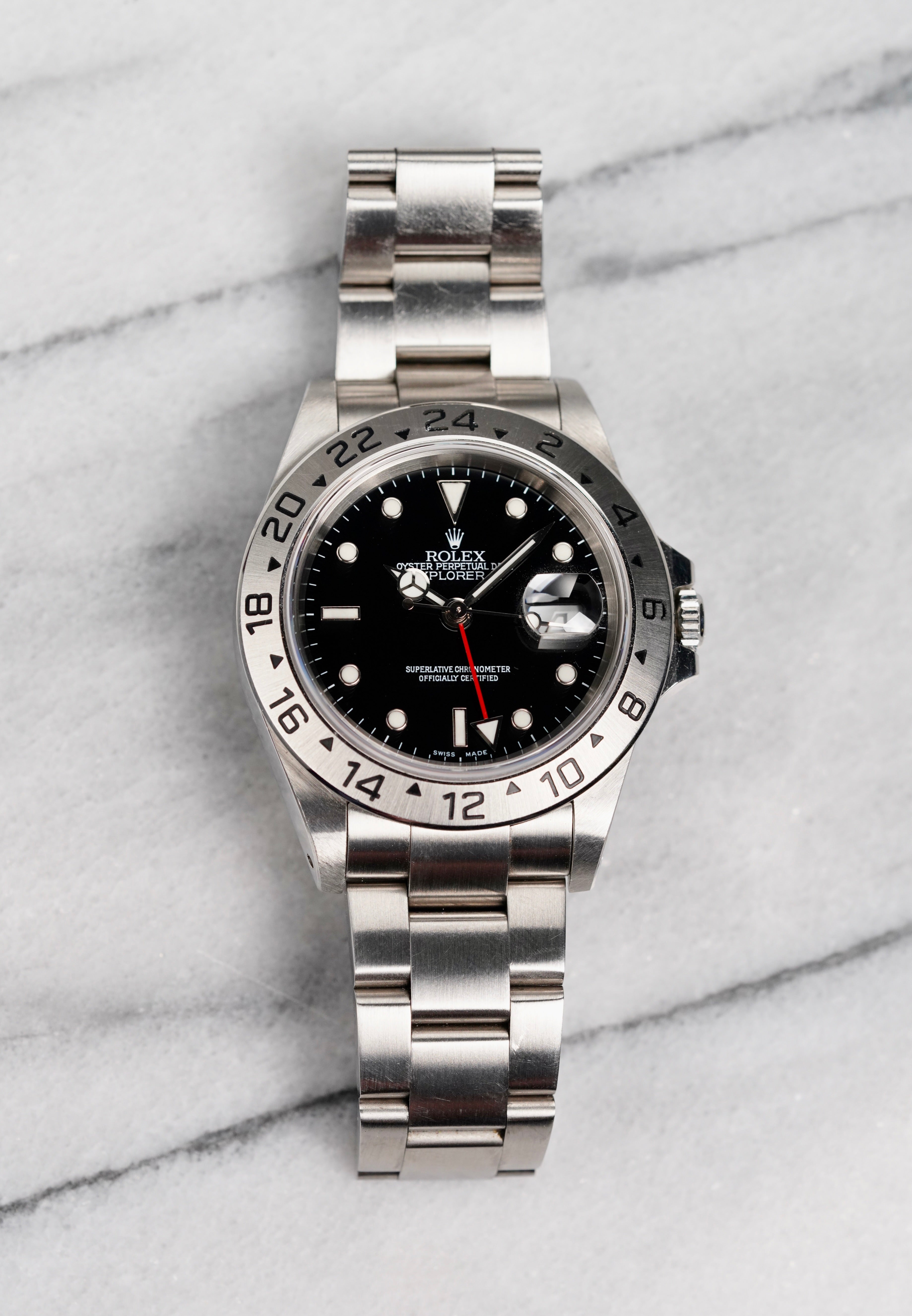Rolex Explorer II 16570 – Black Dial
