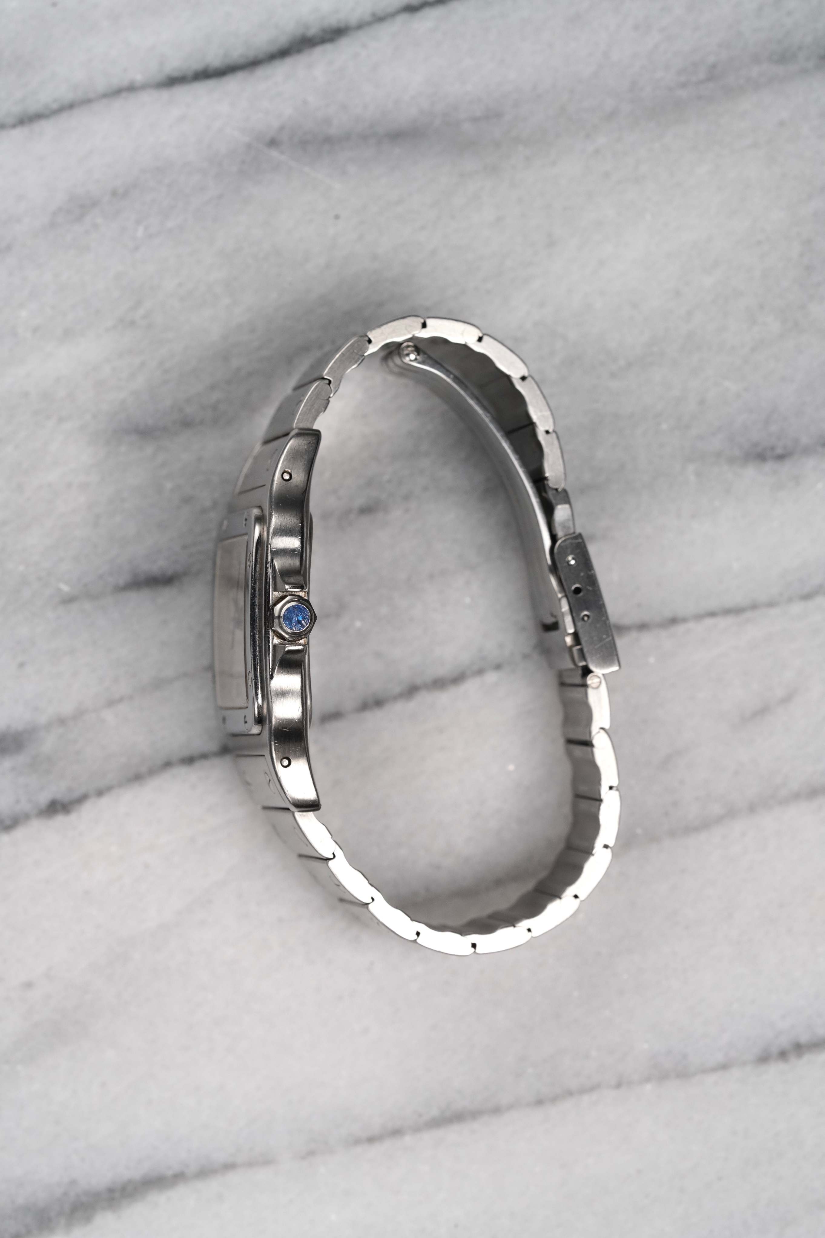 Cartier Santos 1564 - Blue Roman Dial