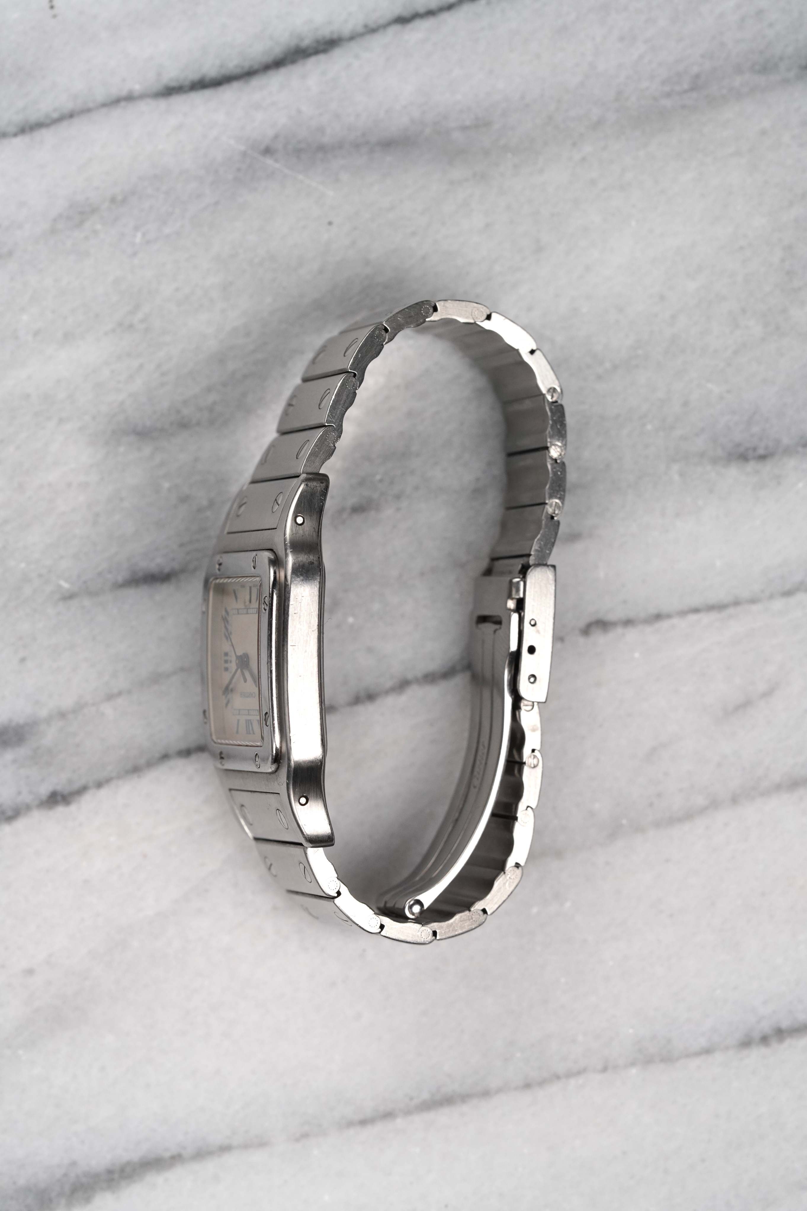 Cartier Santos 1564 - Blue Roman Dial