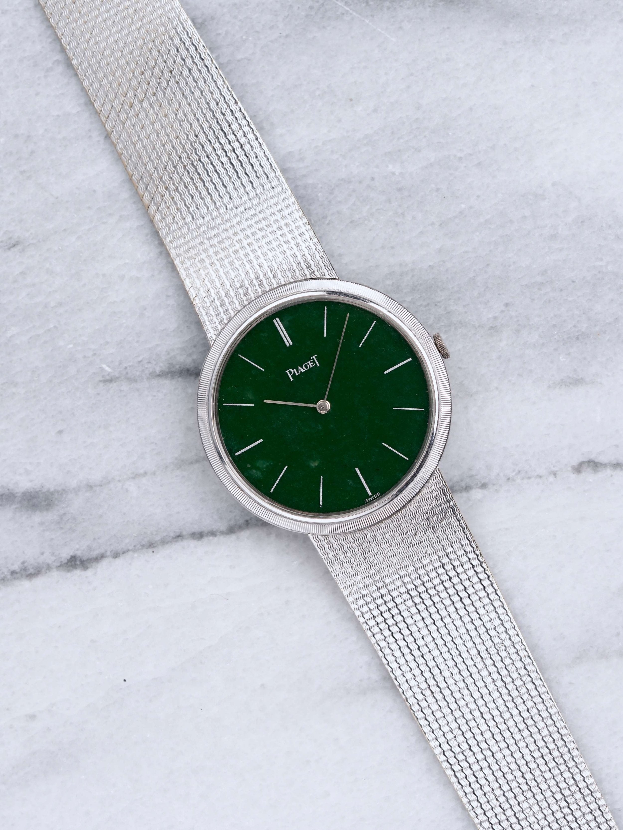 Piaget Jade- 18K White Gold.