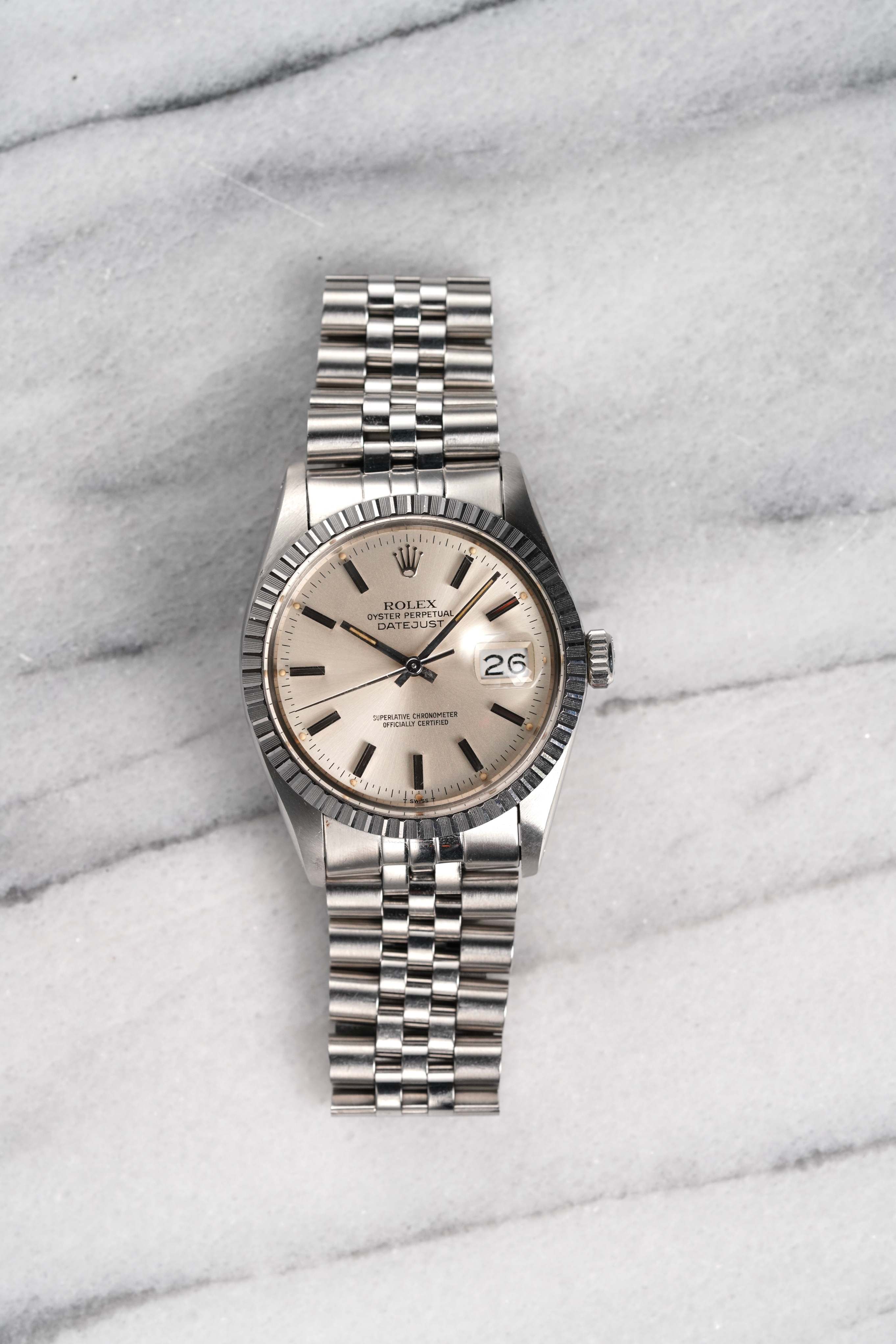 Rolex Datejust 16030 - Silver Dial.