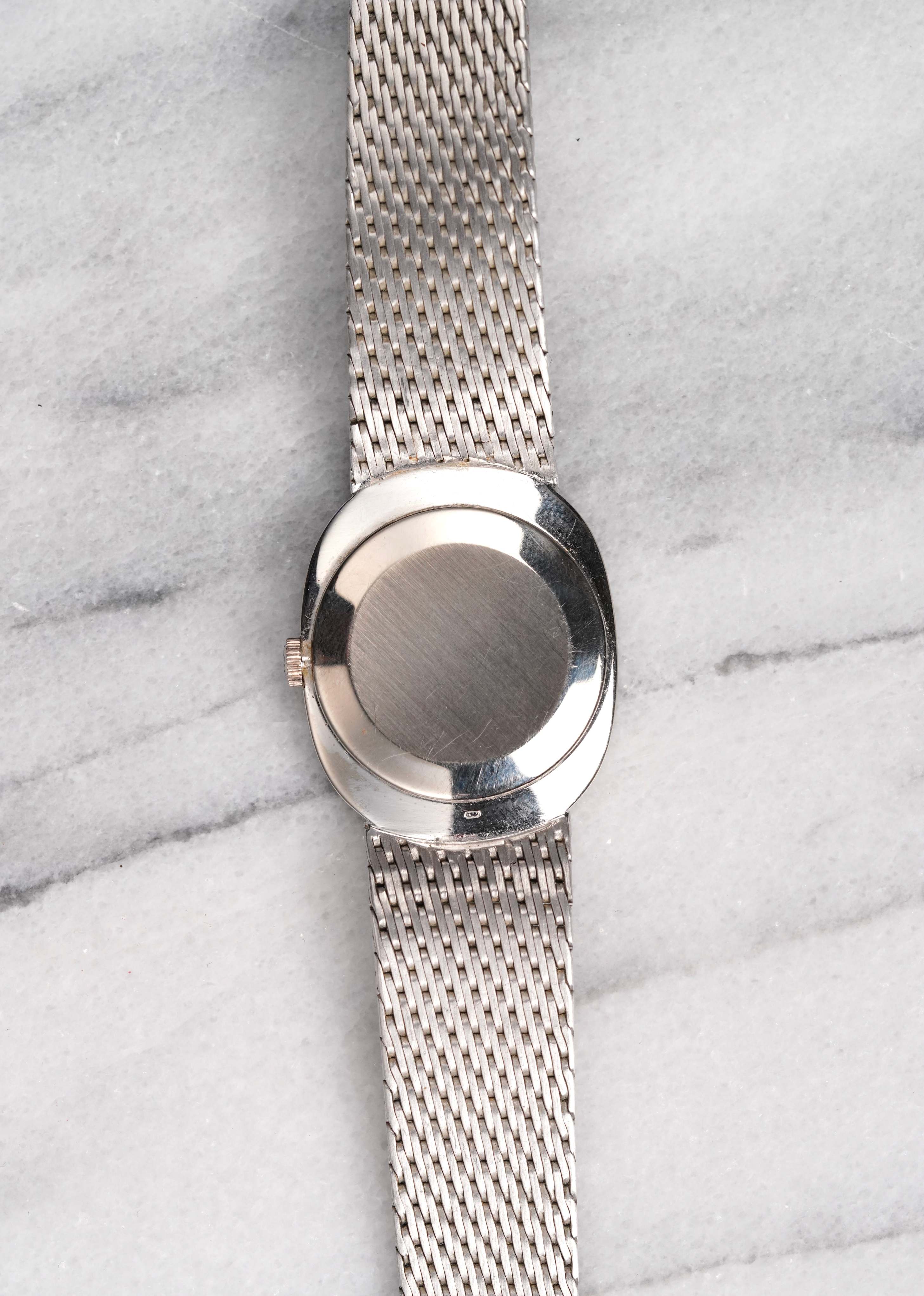 Patek Philippe Ellipse - 18K White Gold Purple Dial