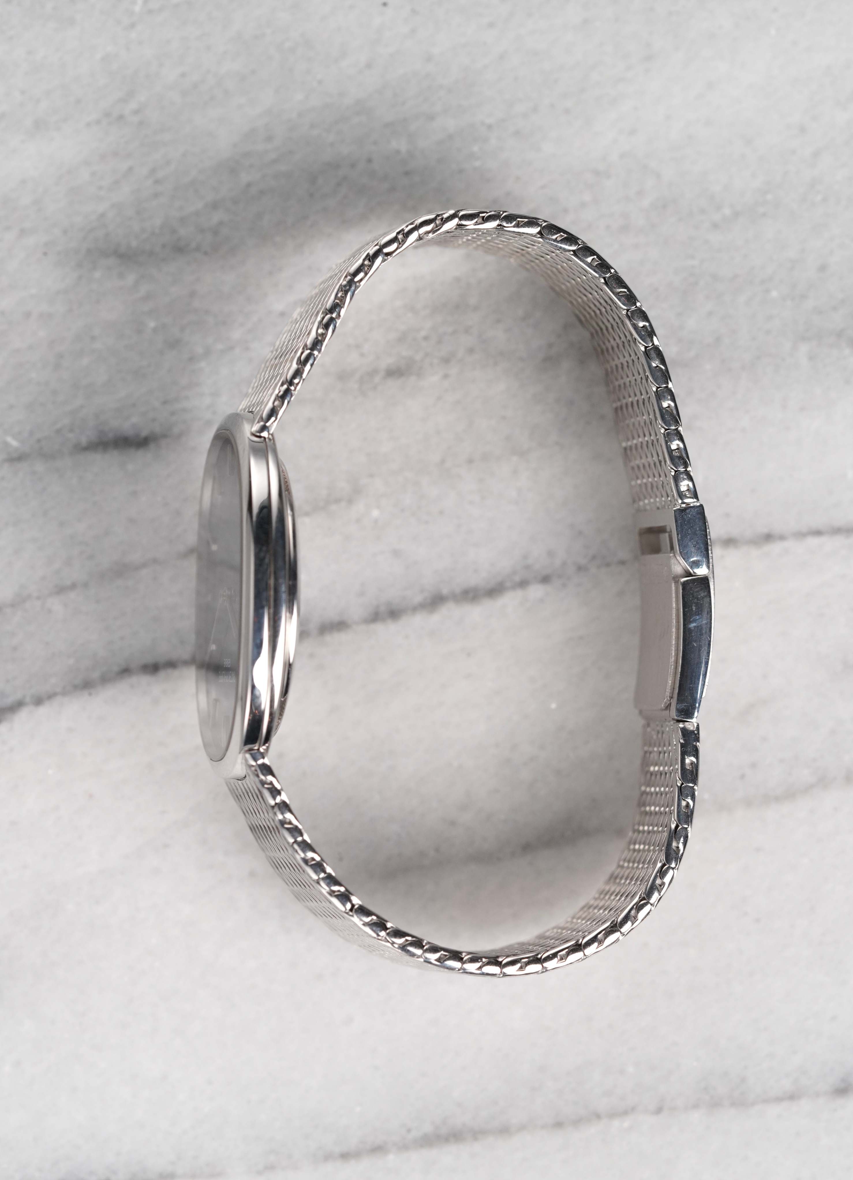 Patek Philippe Ellipse - 18K White Gold Blue Dial.