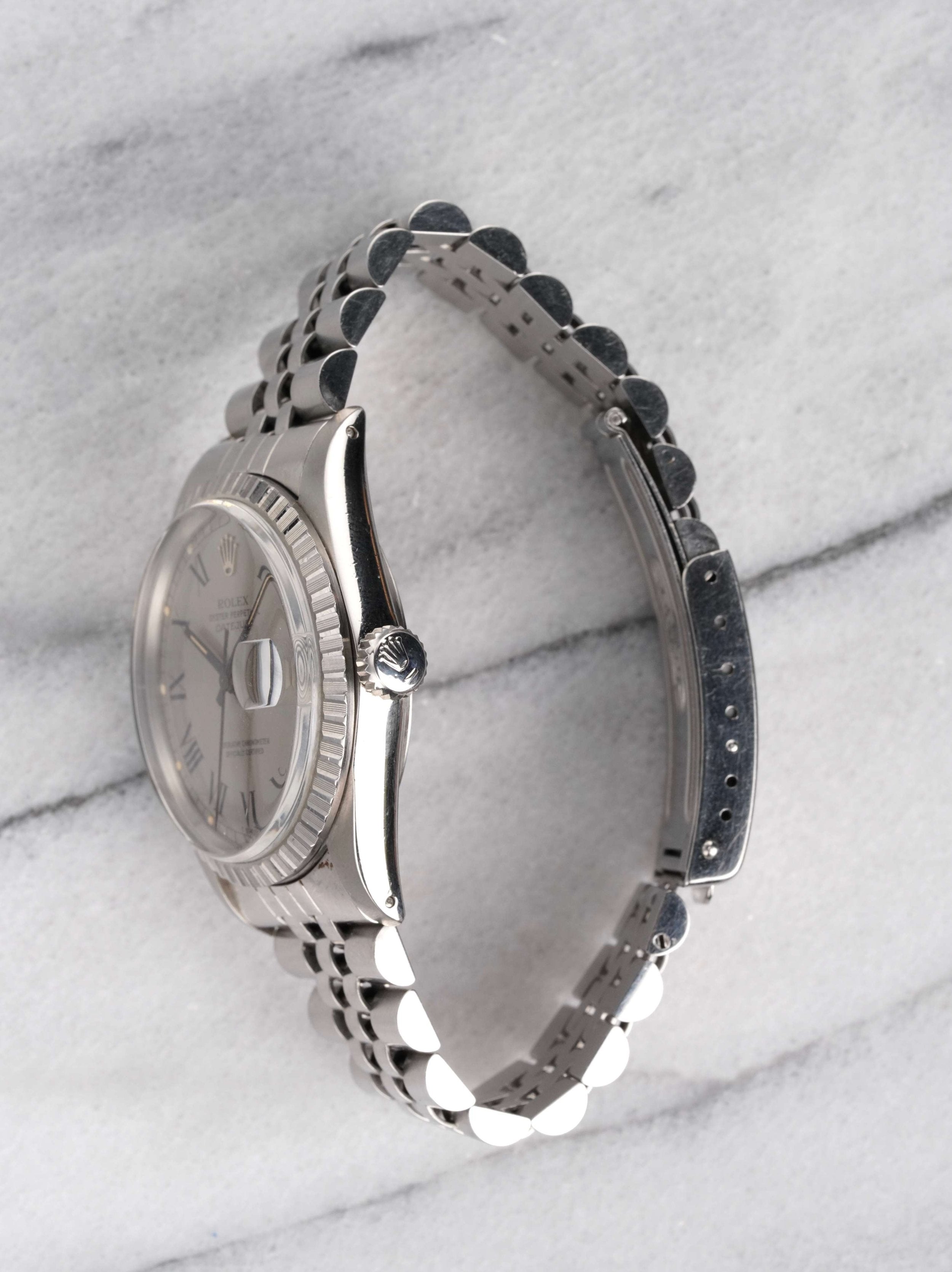 Rolex Datejust 16030 - Taupe Buckley Dial