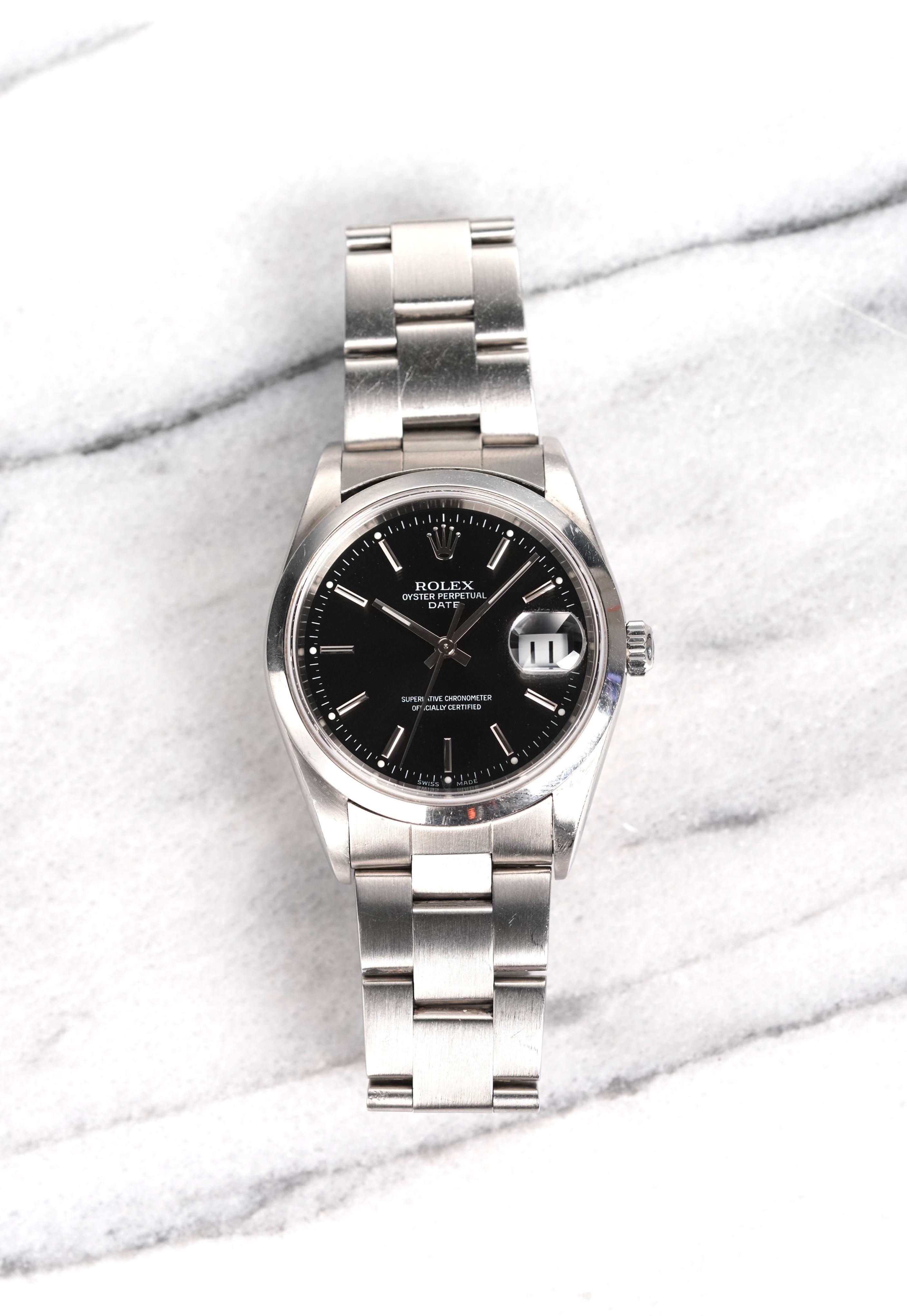 Rolex OP 15200 - Black Dial.