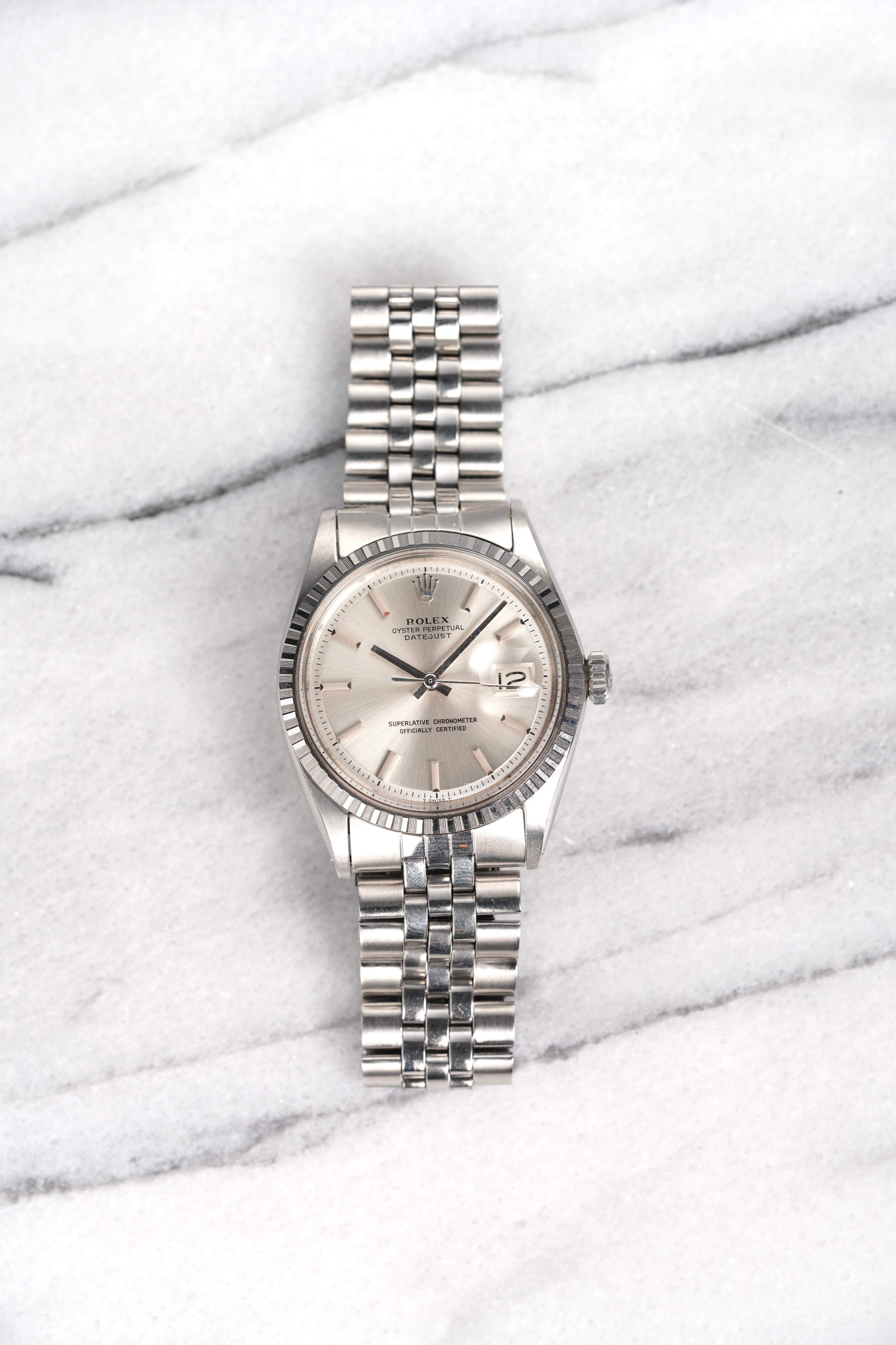 Rolex Datejust 1603 - Silver Dial.