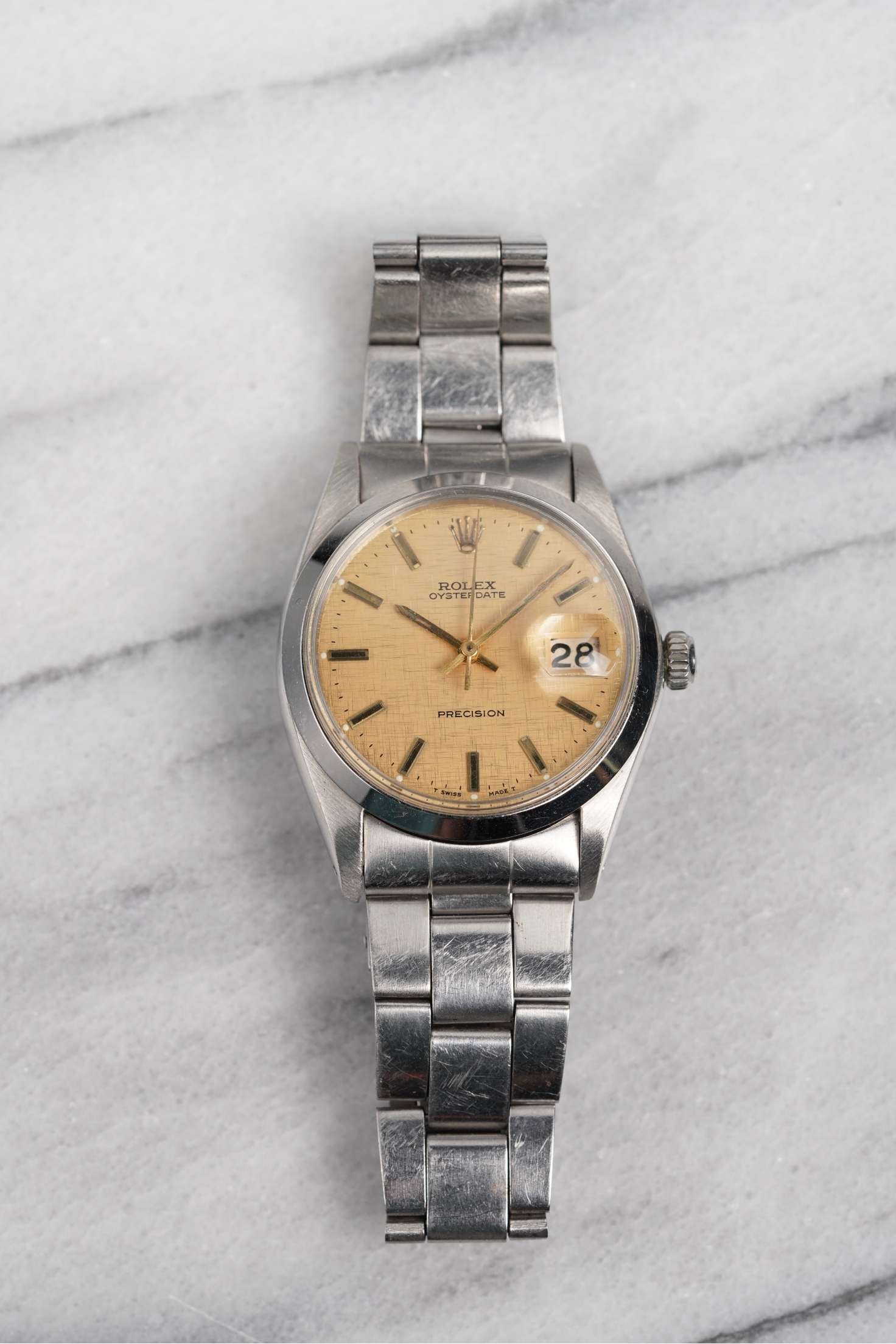 Rolex Precision - Champagne Linen