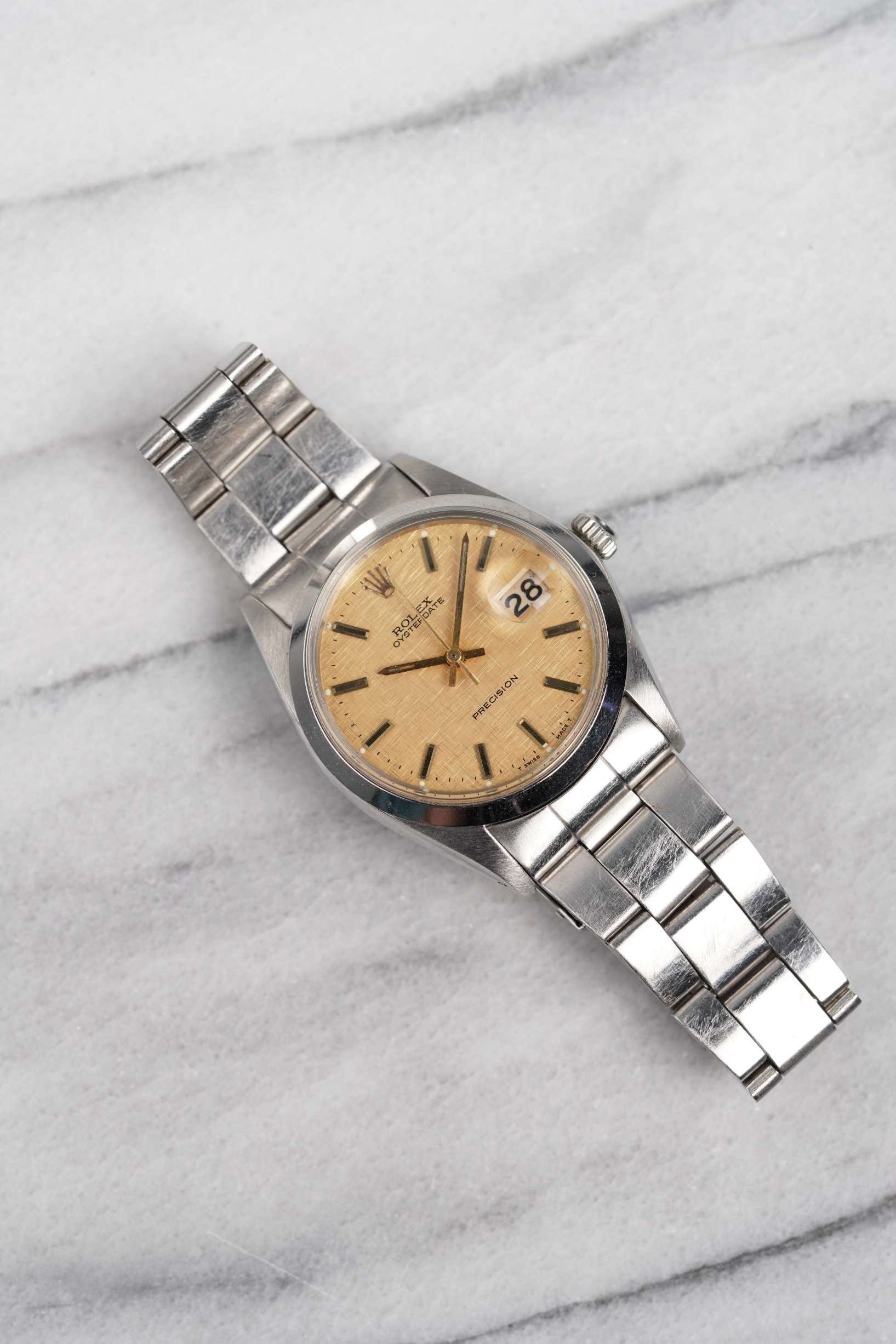 Rolex Precision - Champagne Linen