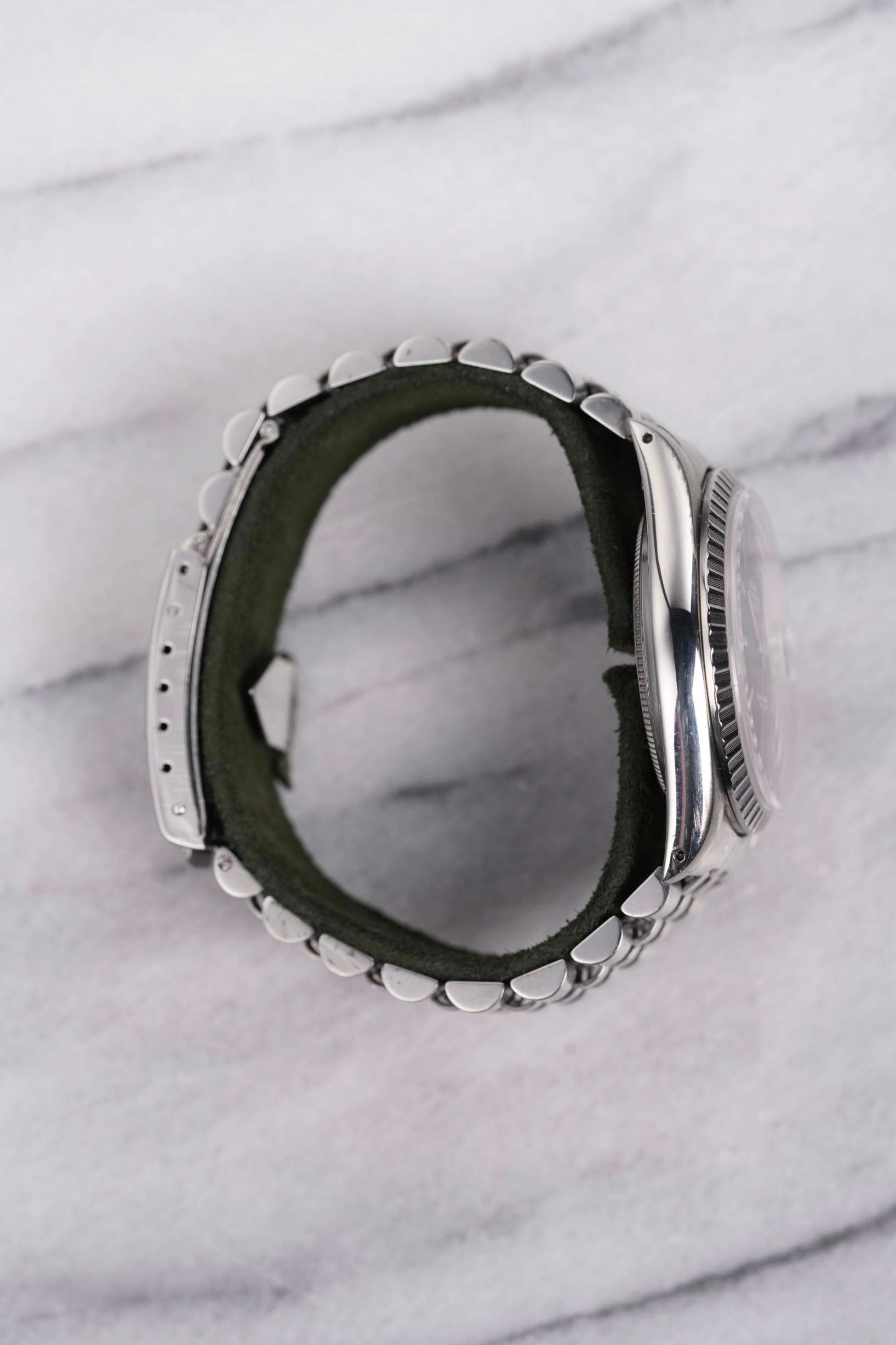 Rolex Datejust 16030 - Grey Tapestry dial