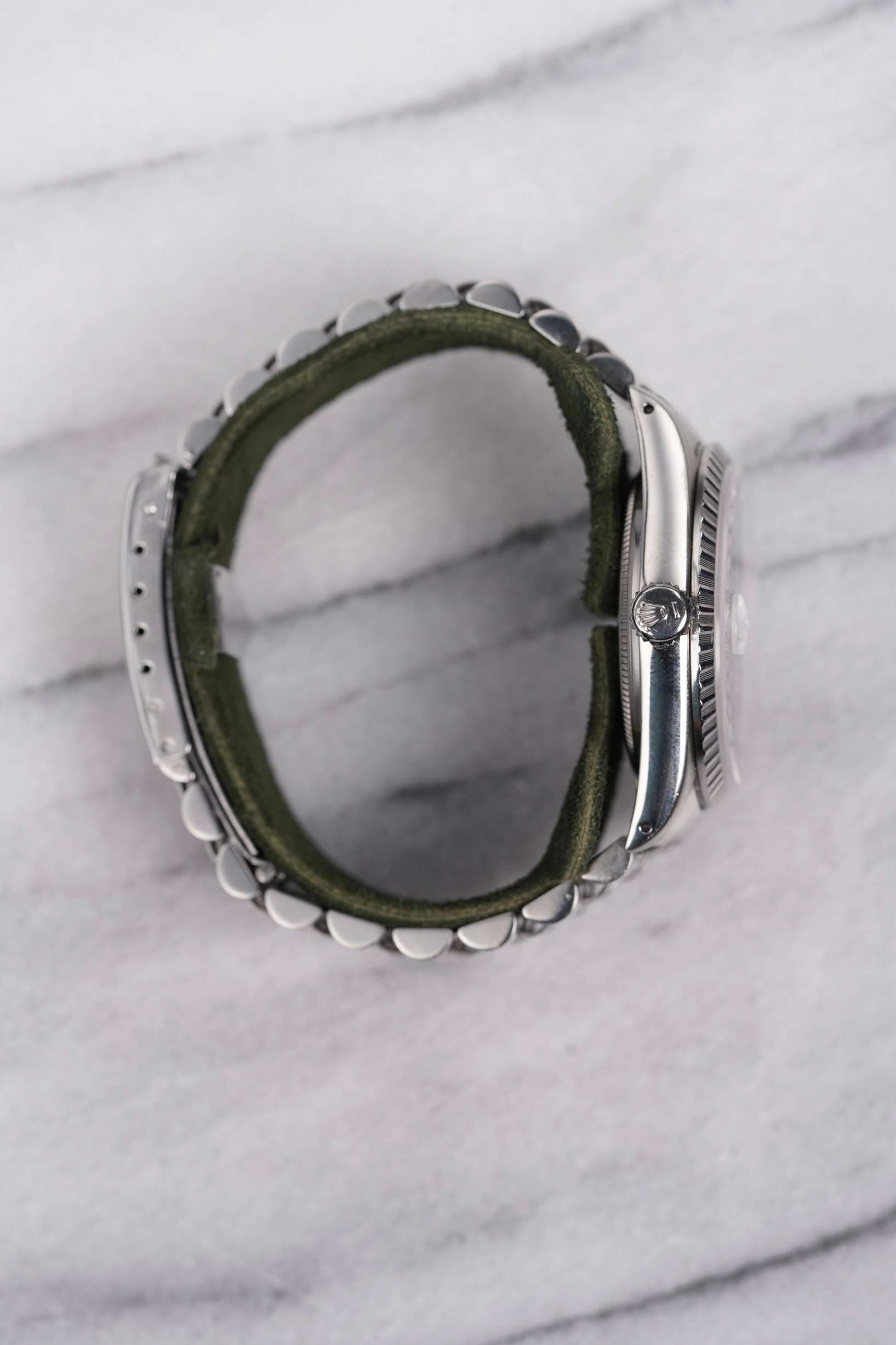 Rolex Datejust 16030 - Grey Tapestry dial