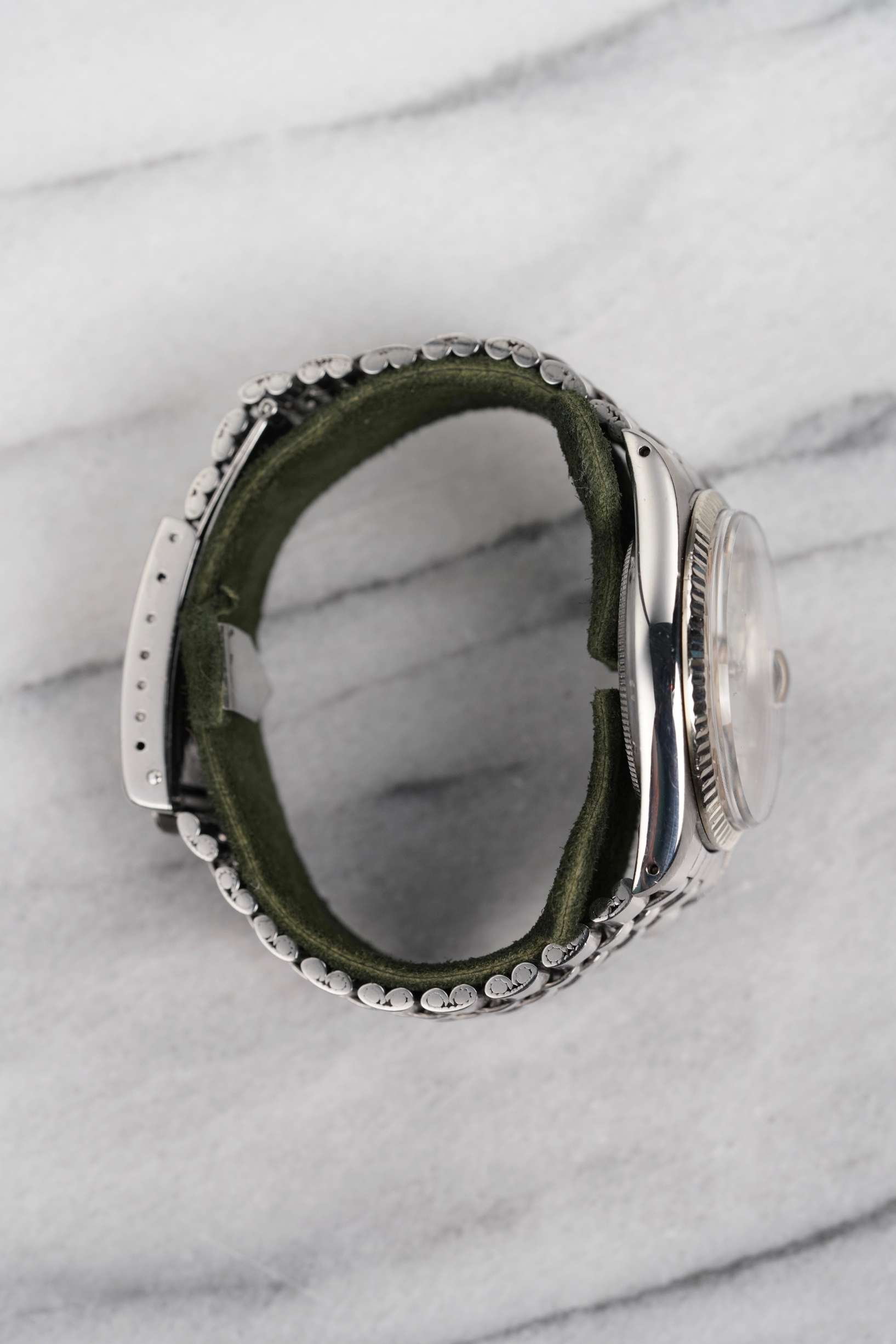 Rolex Datejust 1601 - Silver Linen