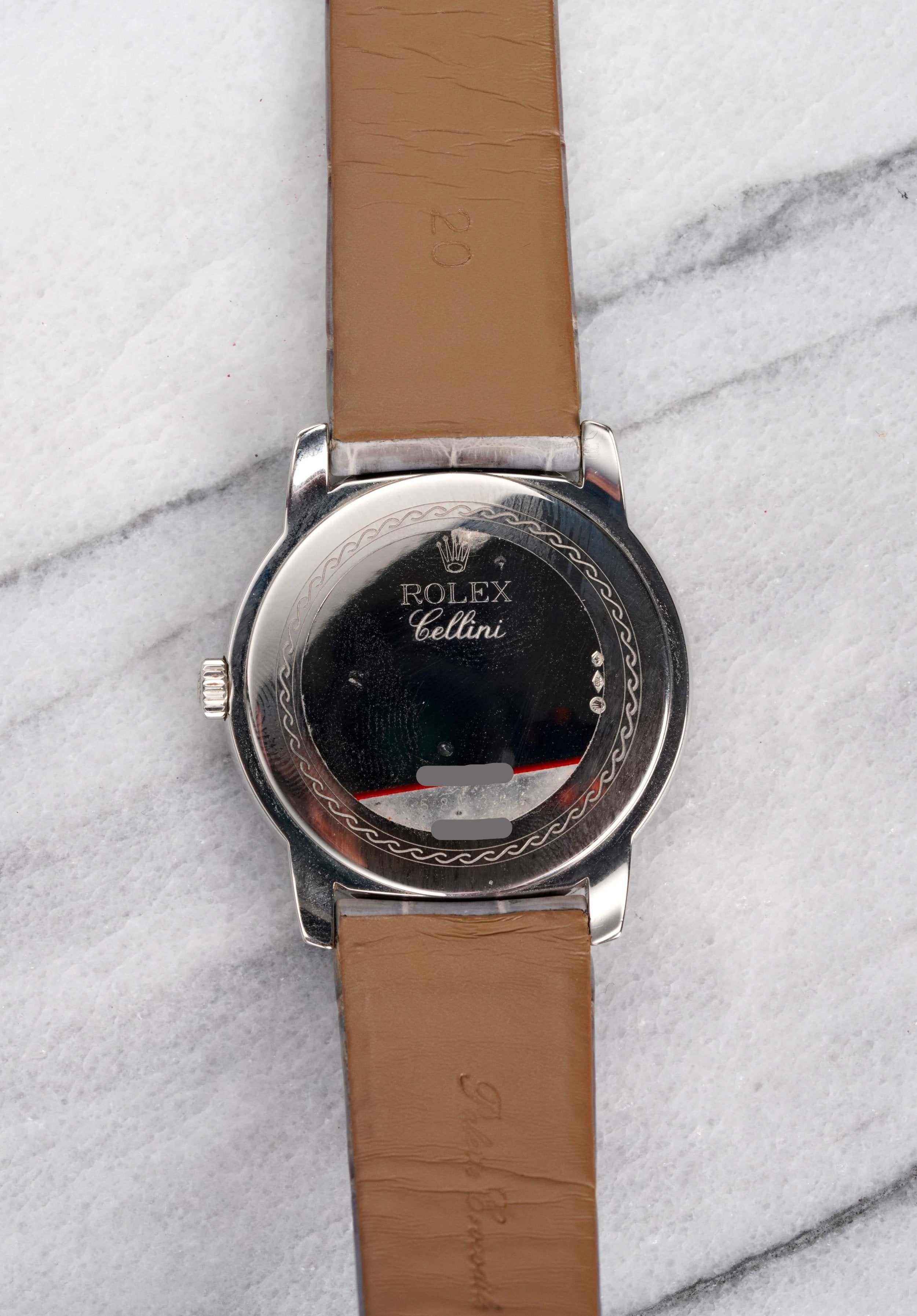 Rolex Cellini Platinum - Ice Blue