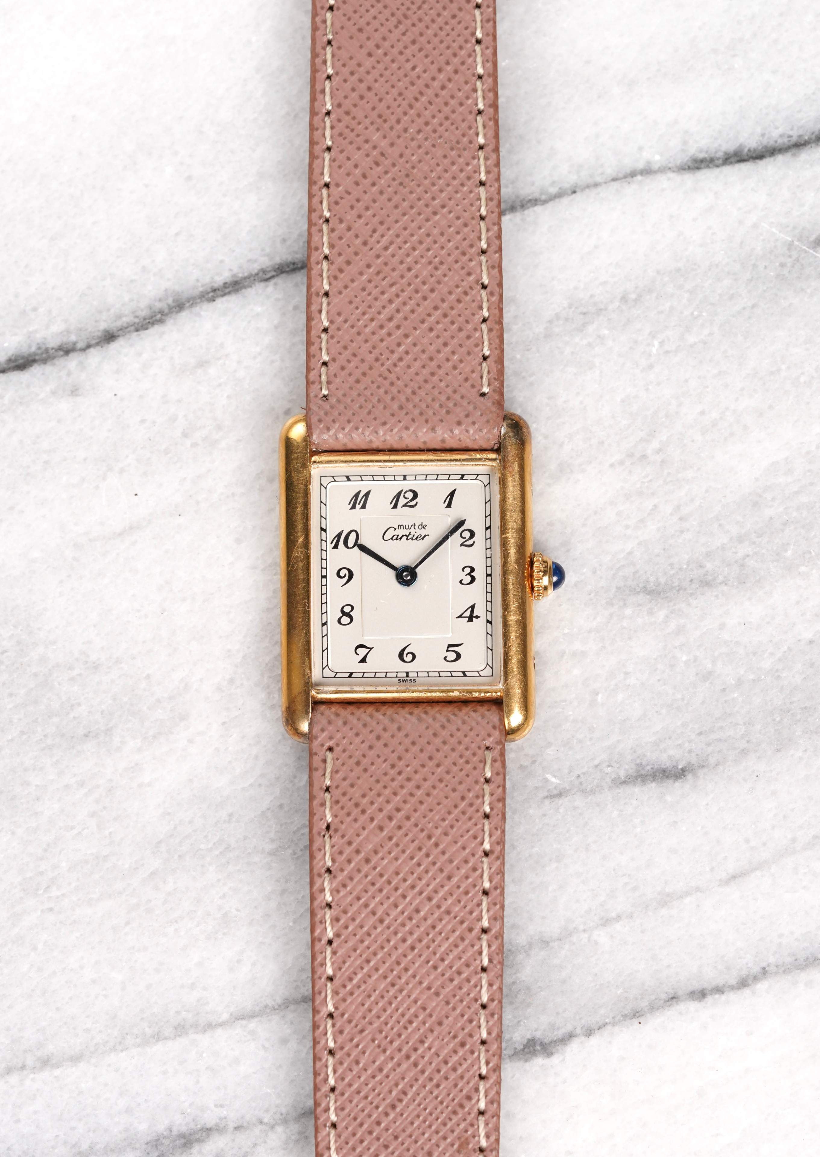 Cartier Tank - Breguet Numerals.