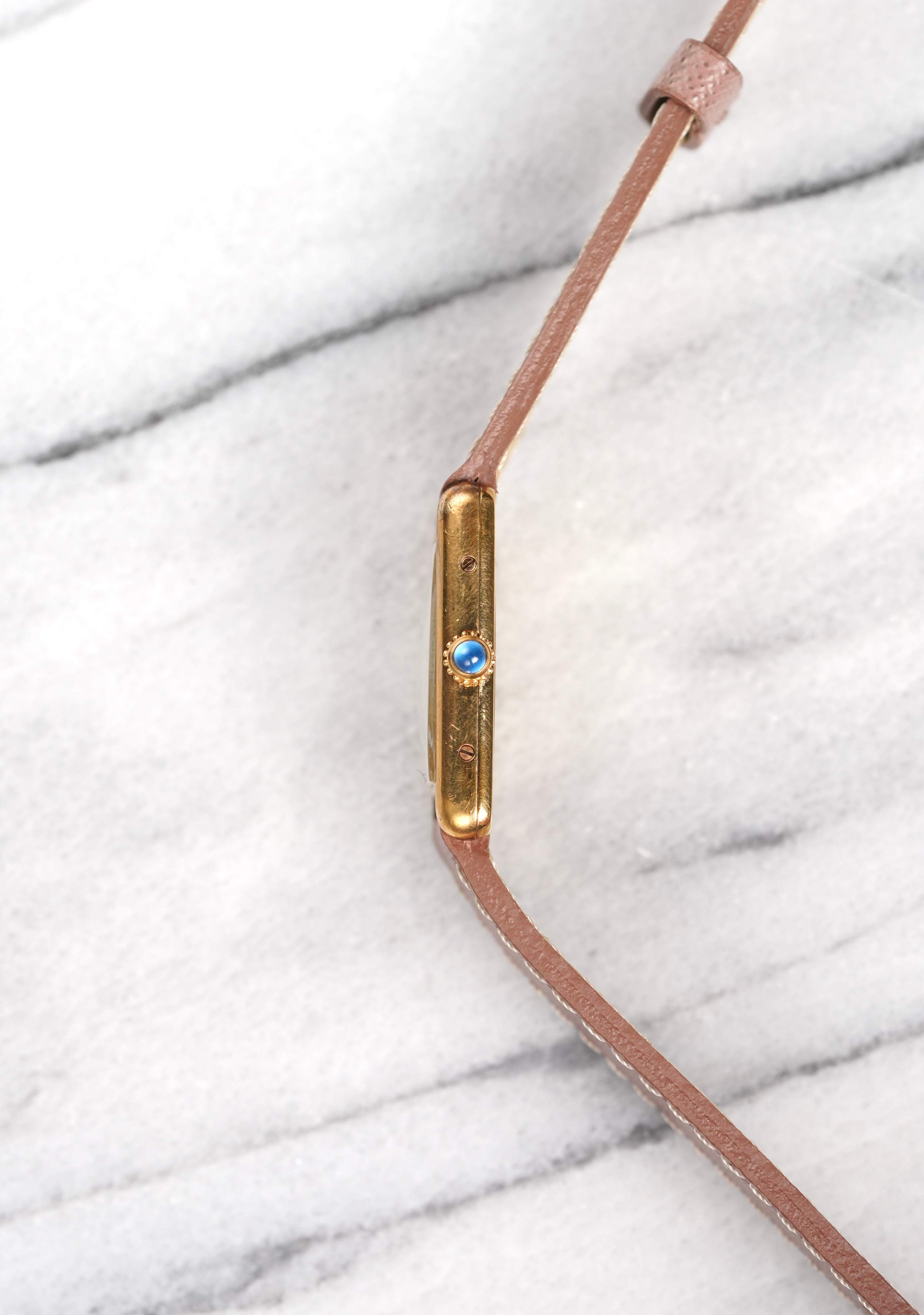 Cartier Tank - Breguet Numerals.