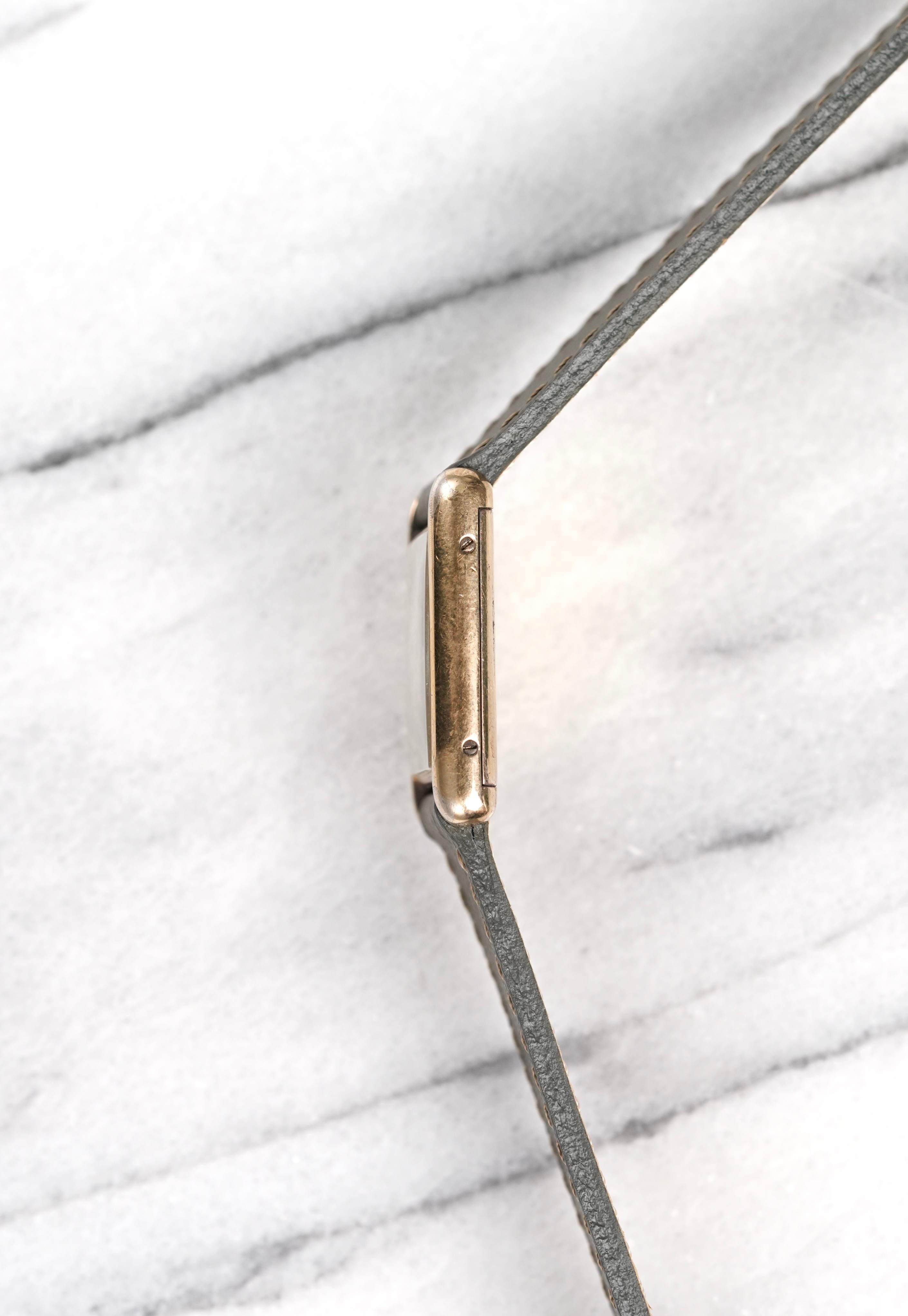 Cartier Tank - Black Roman Dial.