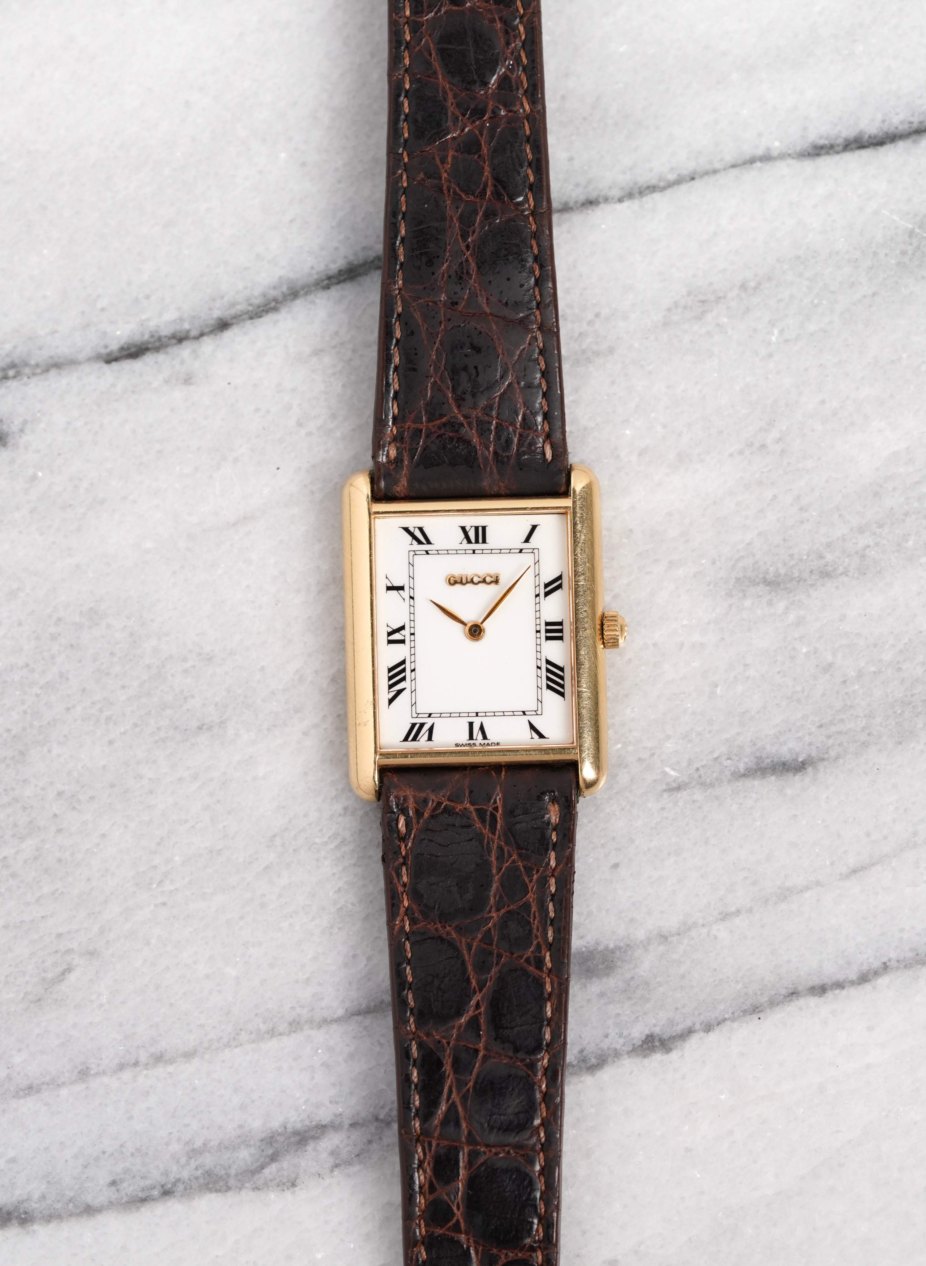 Gucci Tank - 18K Yellow Gold