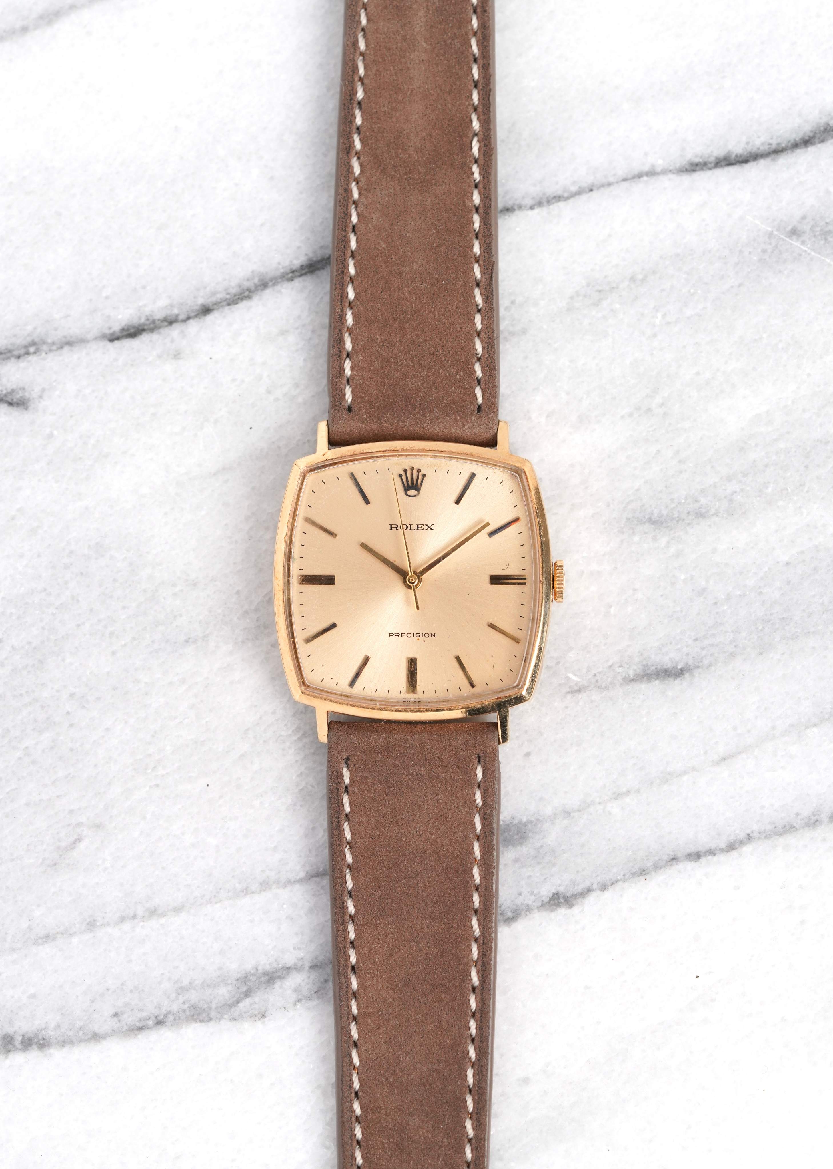 Rolex Precision - 18K Yellow Gold.