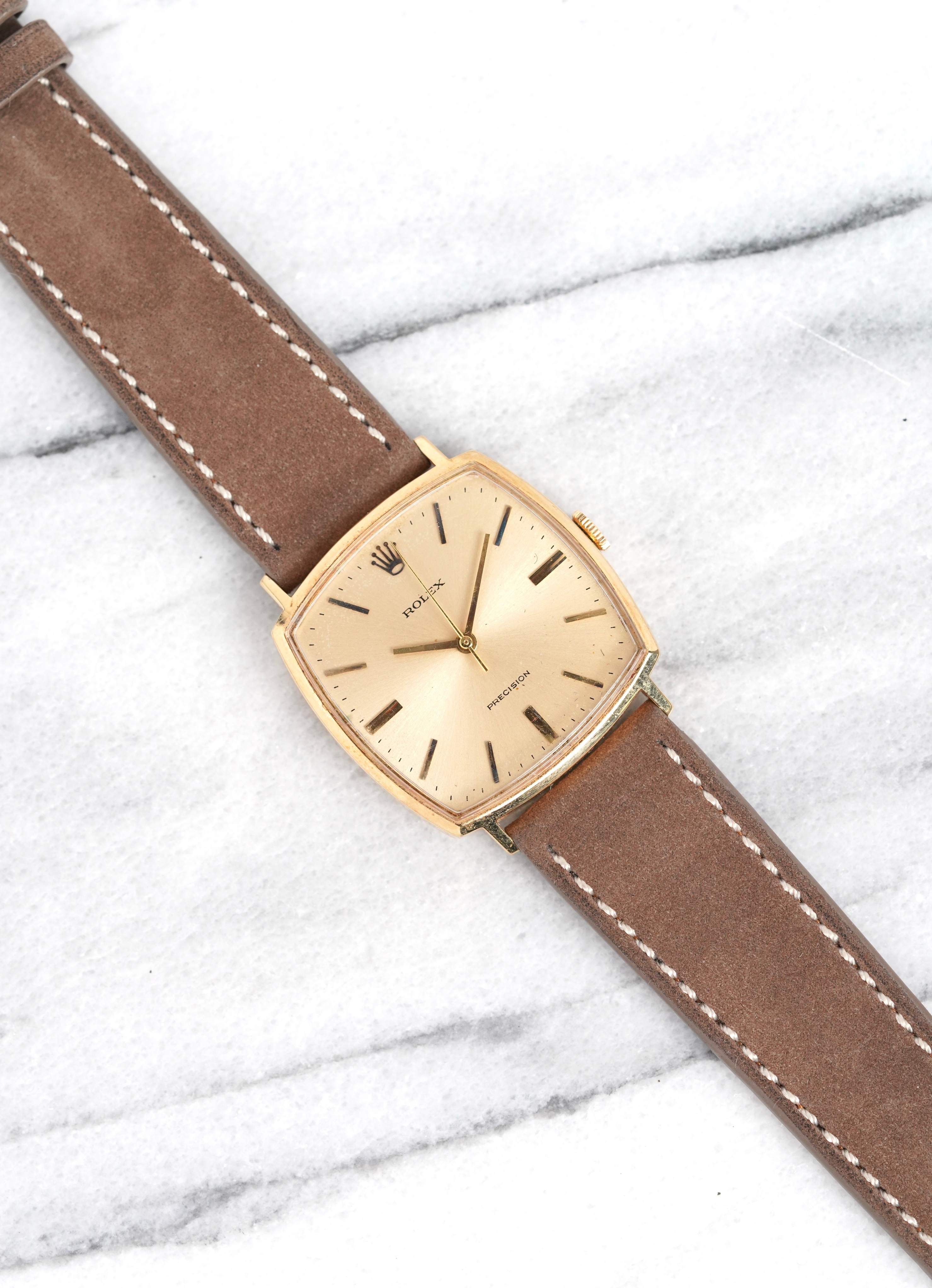 Rolex Precision - 18K Yellow Gold.