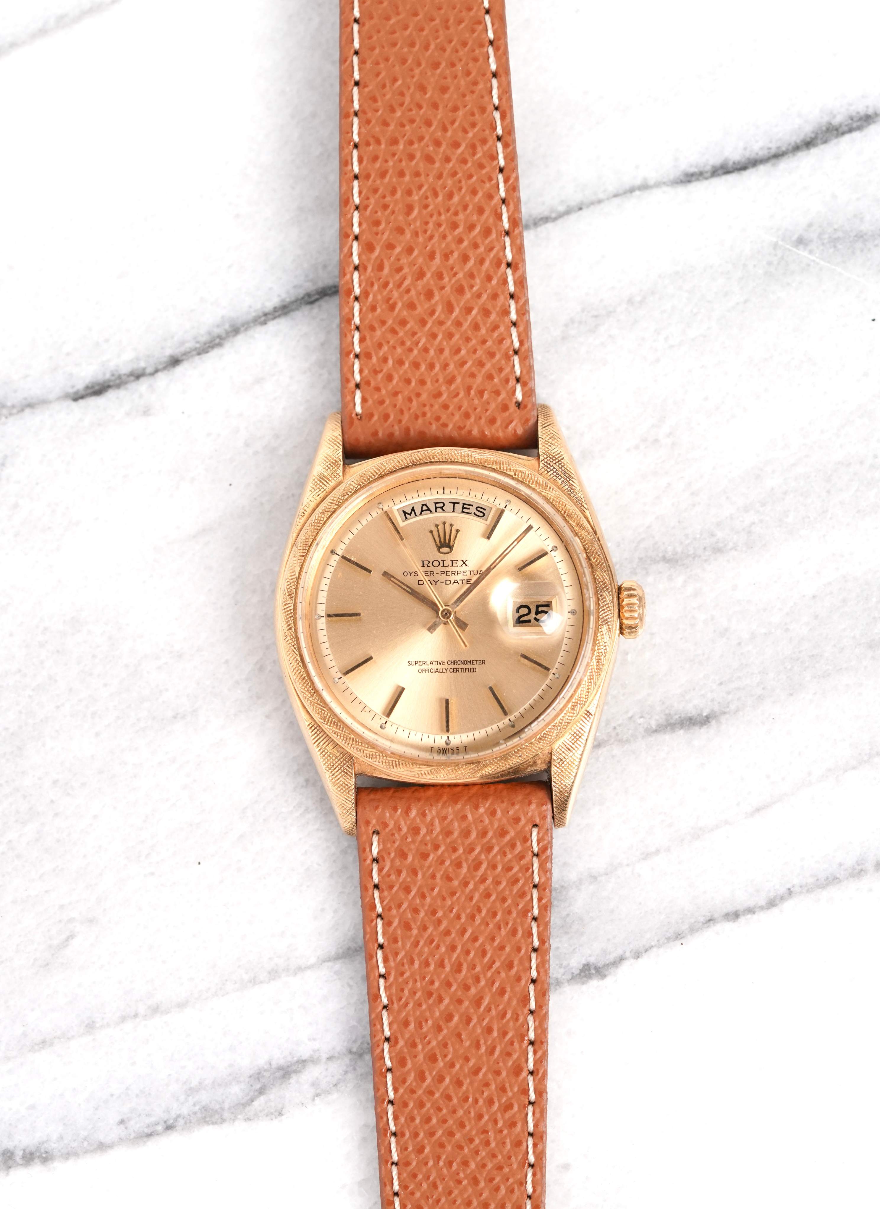 Rolex Daydate 1806 - Florentine Finish.