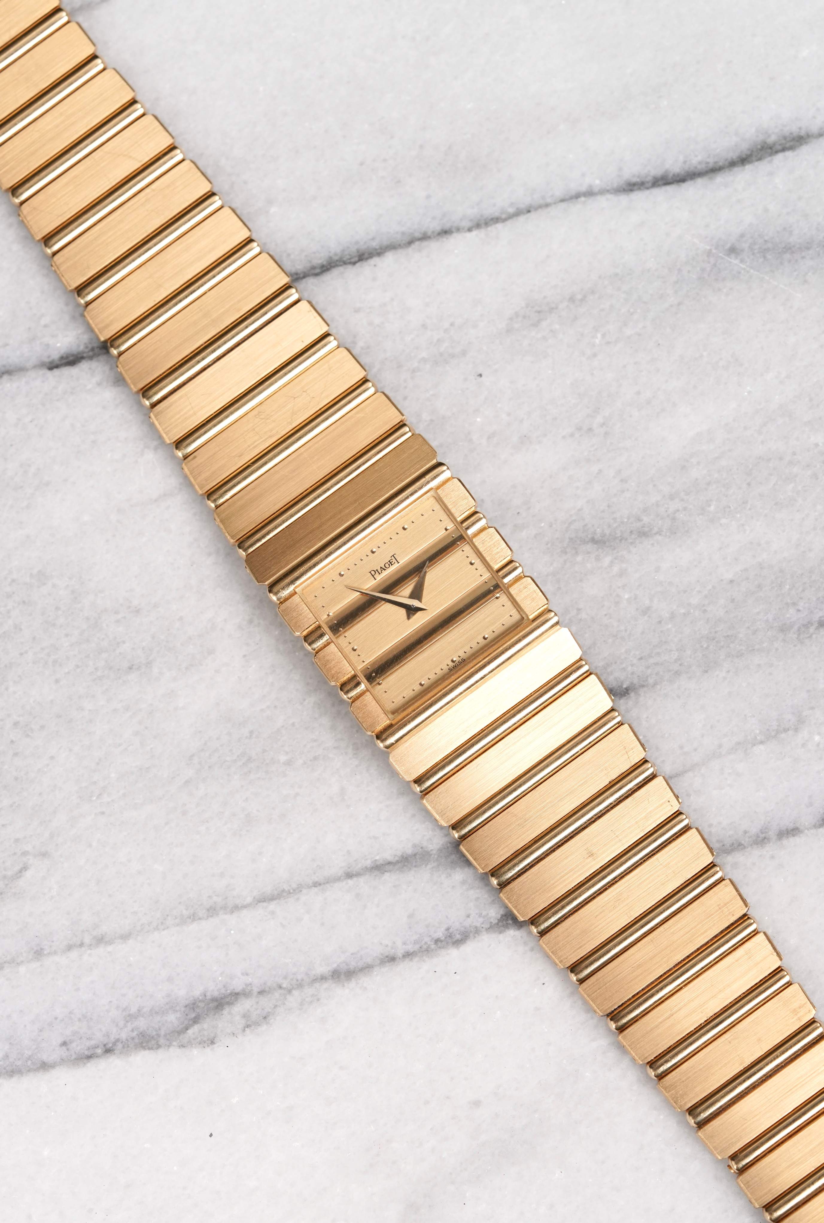 Piaget Polo 7131 -18K Yellow Gold.
