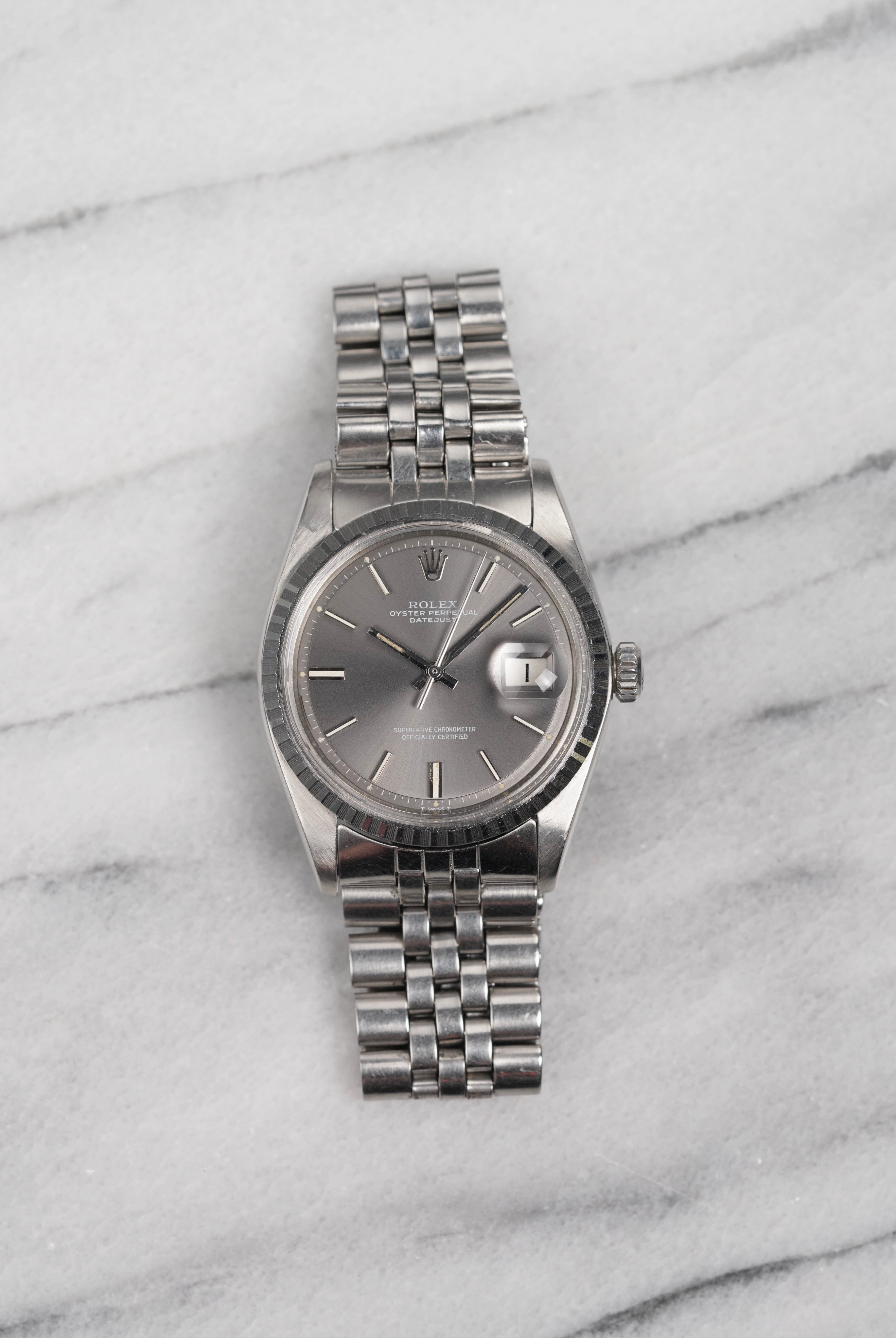 Rolex Datejust 1603 - Grey Dial