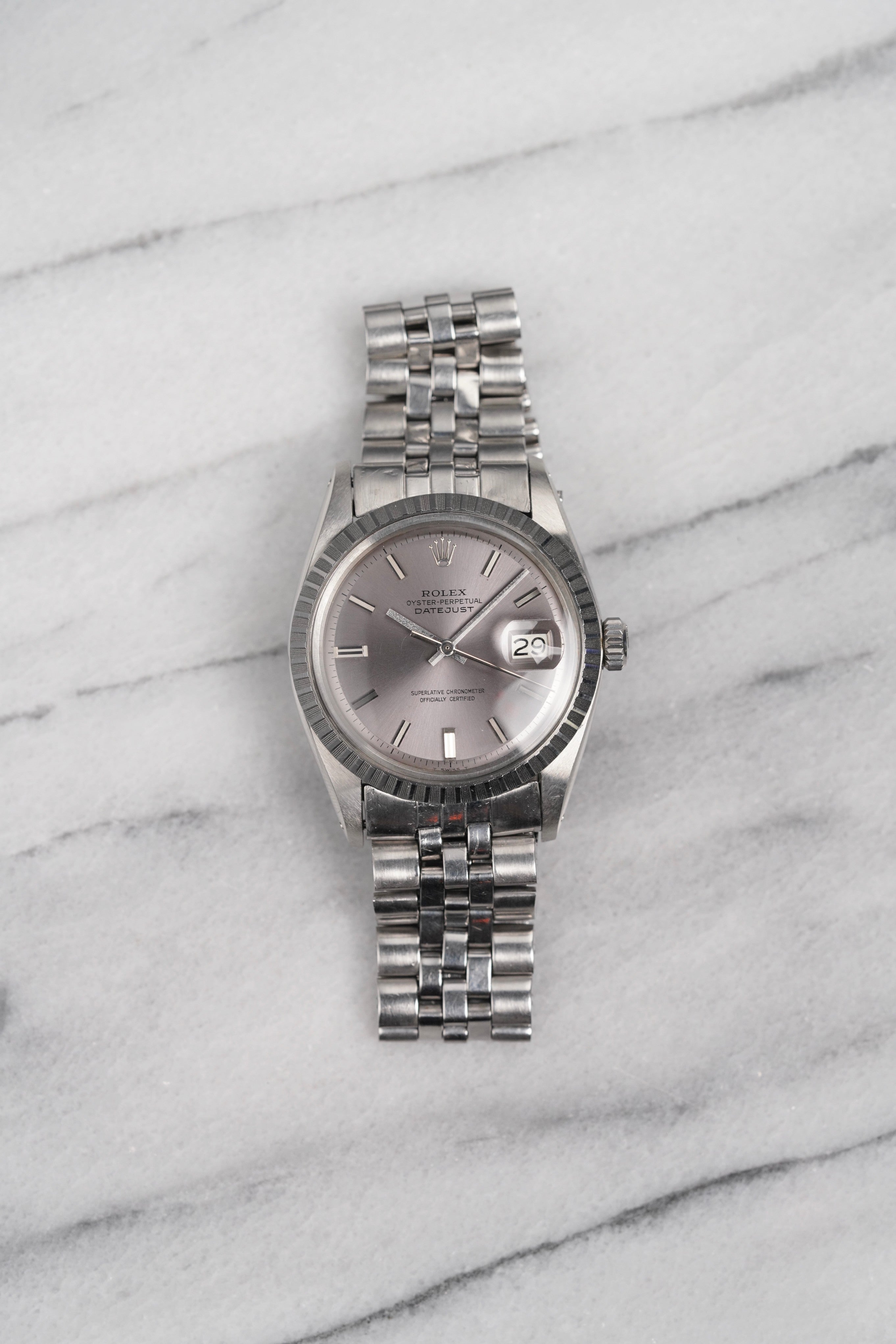 Rolex Datejust 1603- Lavender Dial