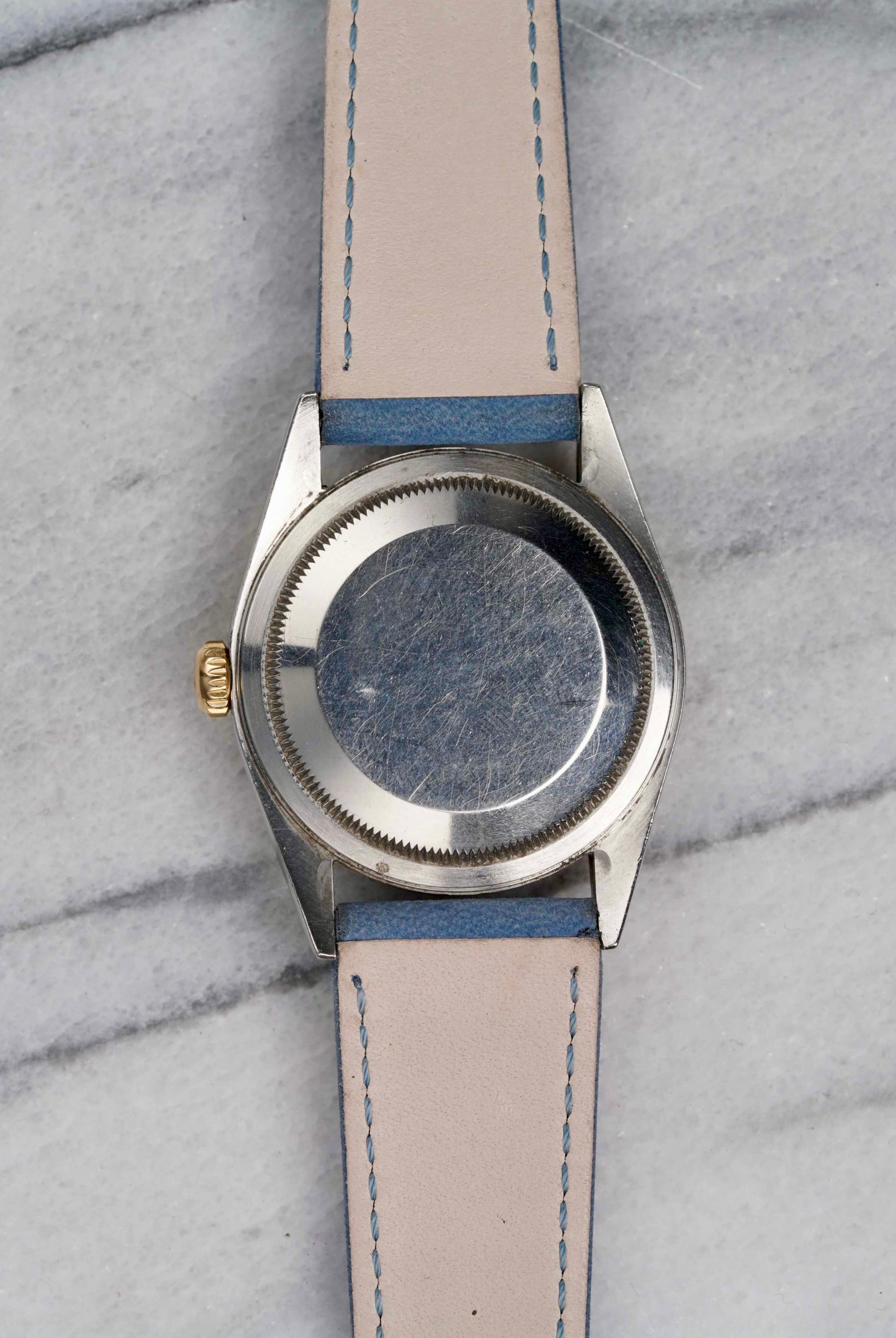 Rolex Datejust 16233G - Blue Vignette Dial