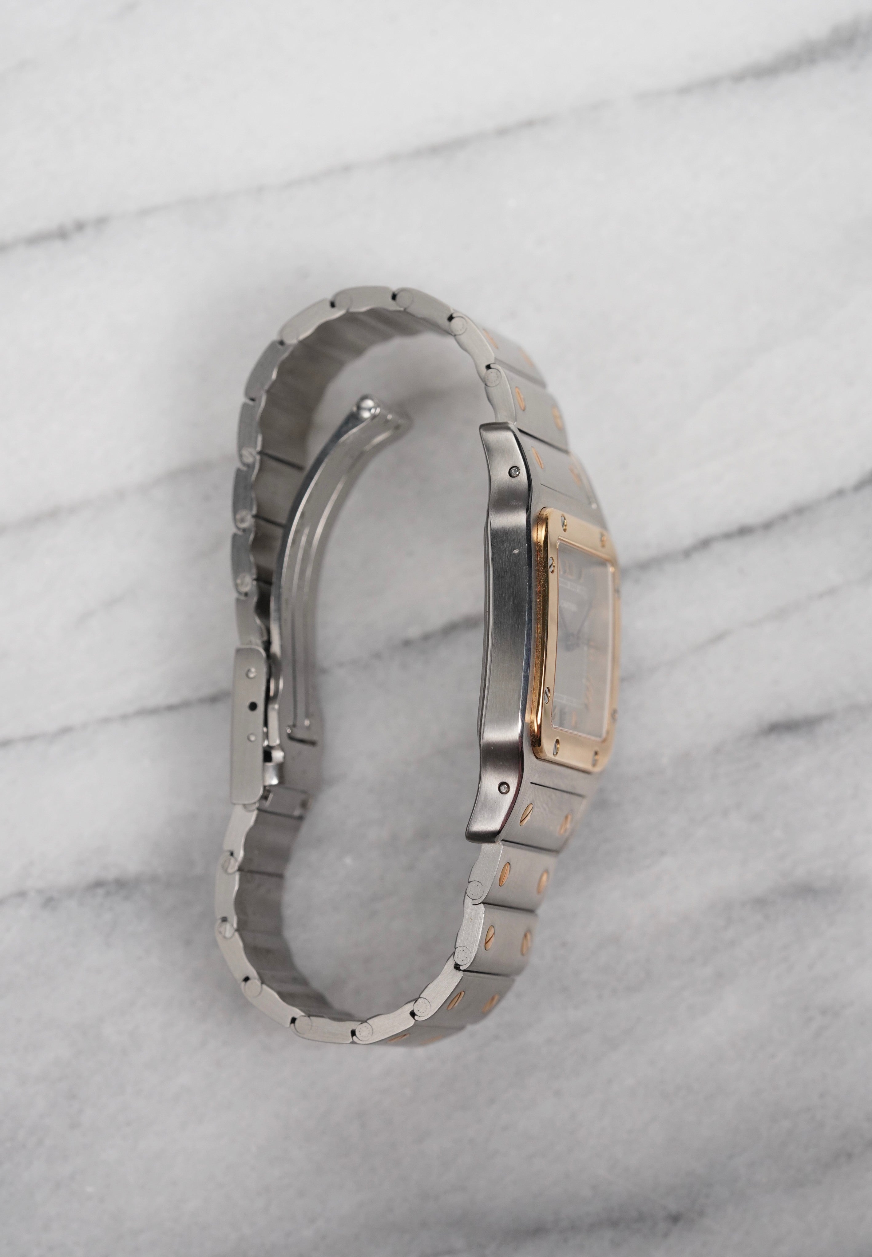 Cartier Santos 1566- Two Tone Mocha
