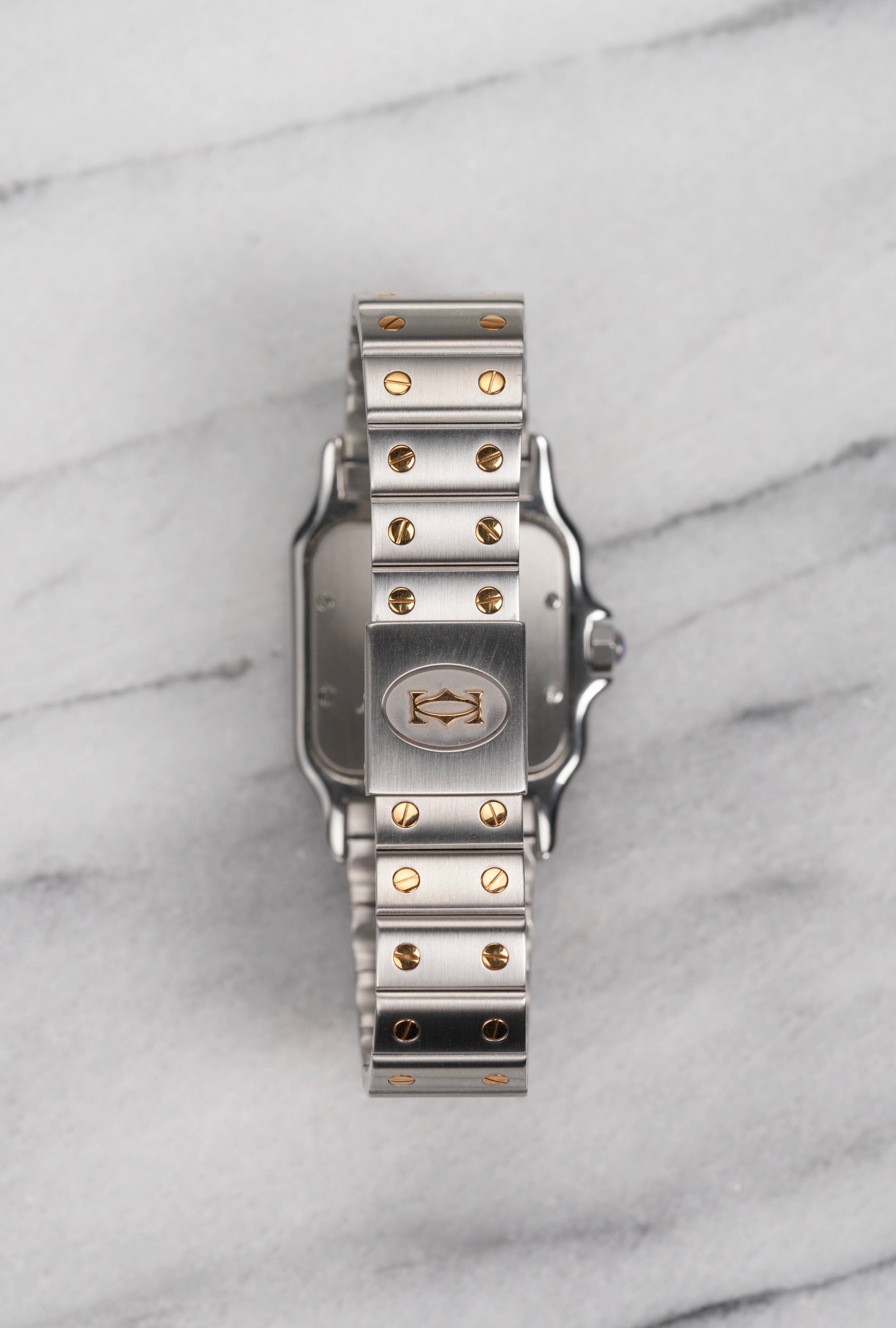 Cartier Santos 1566- Two Tone Mocha