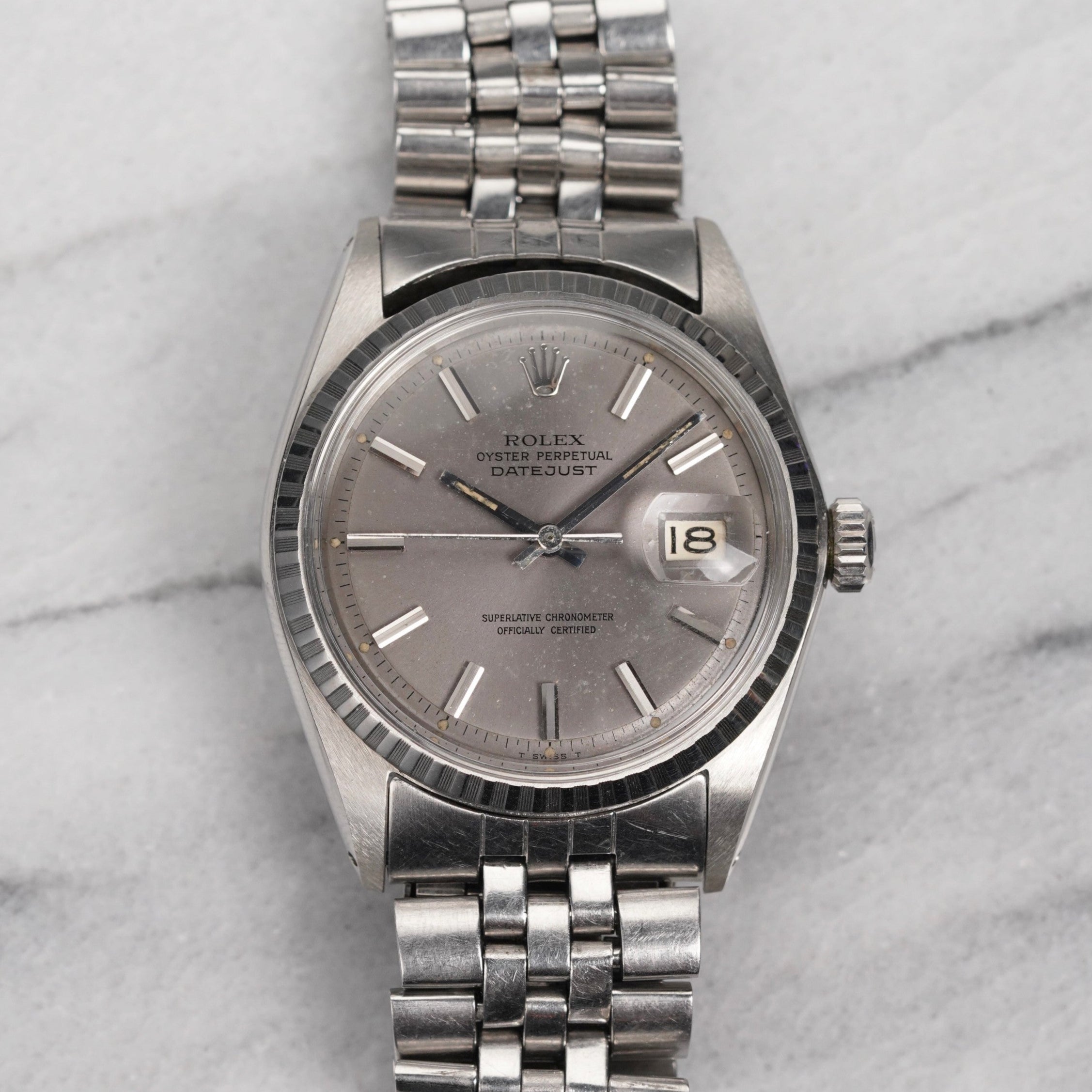Rolex Datejust 1603 - Lavender Dial