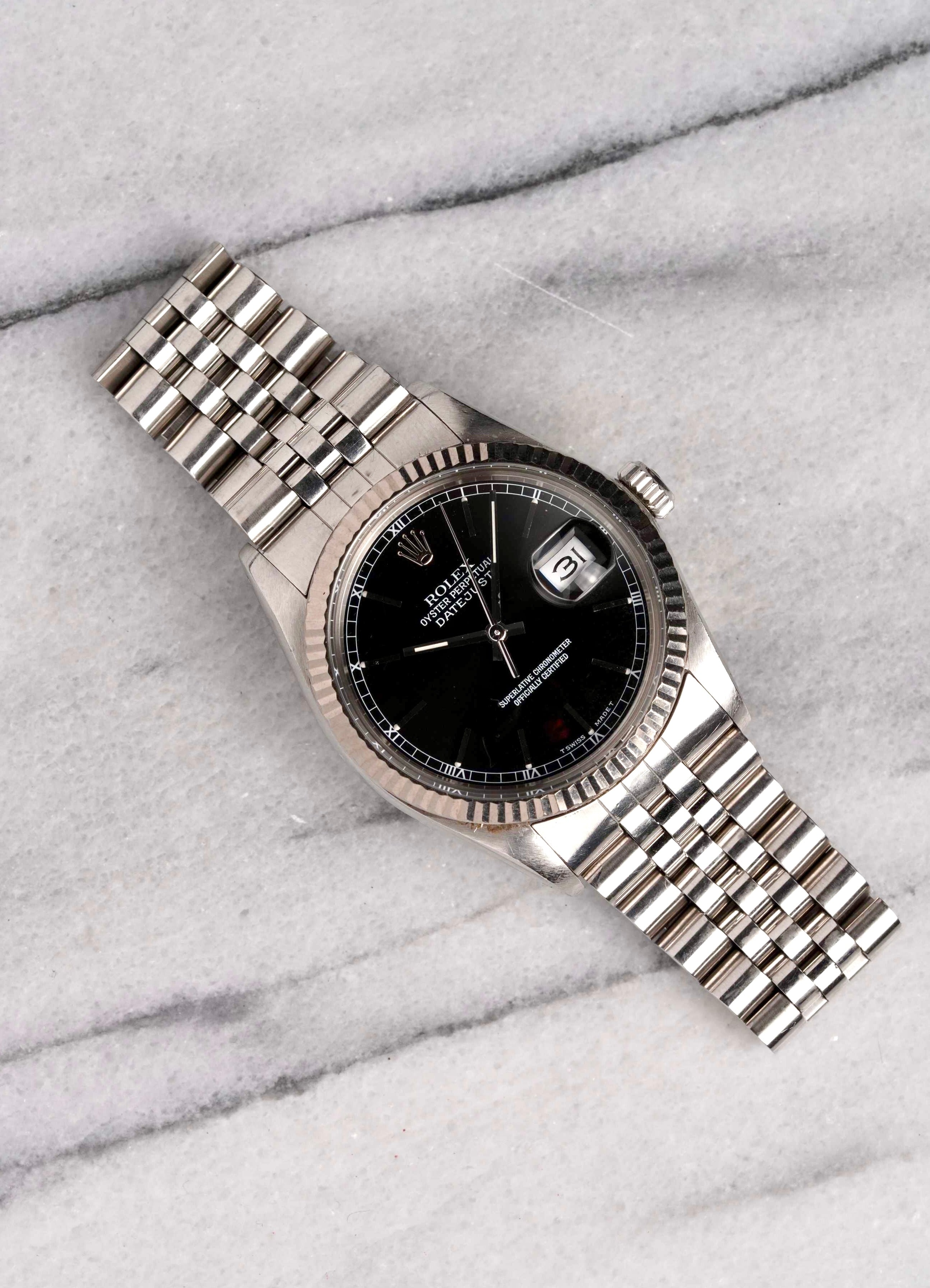 Rolex Datejust 16014 - Black Dial
