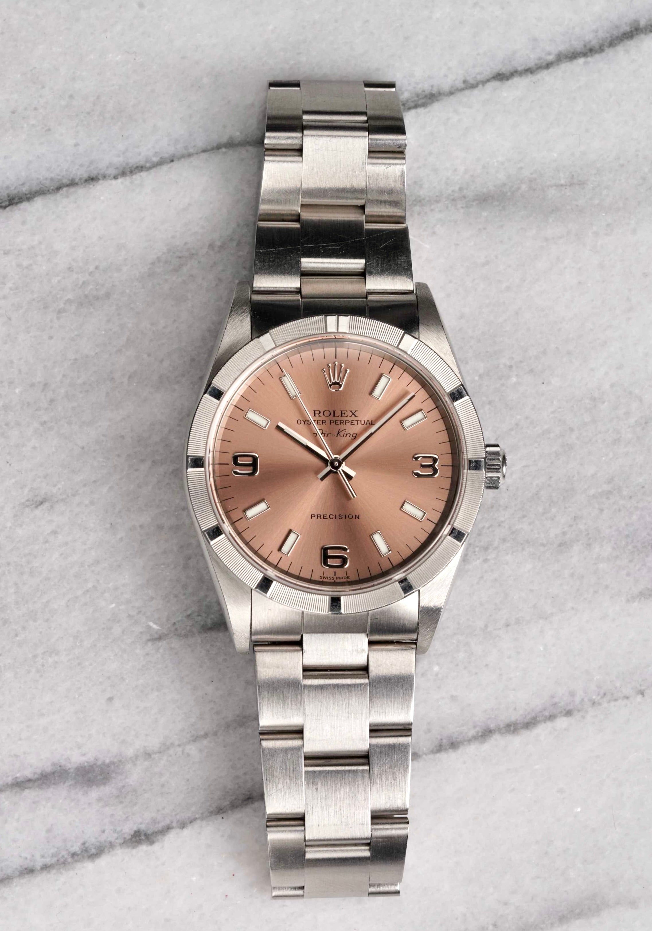 Rolex Air King 14010 - Salmon