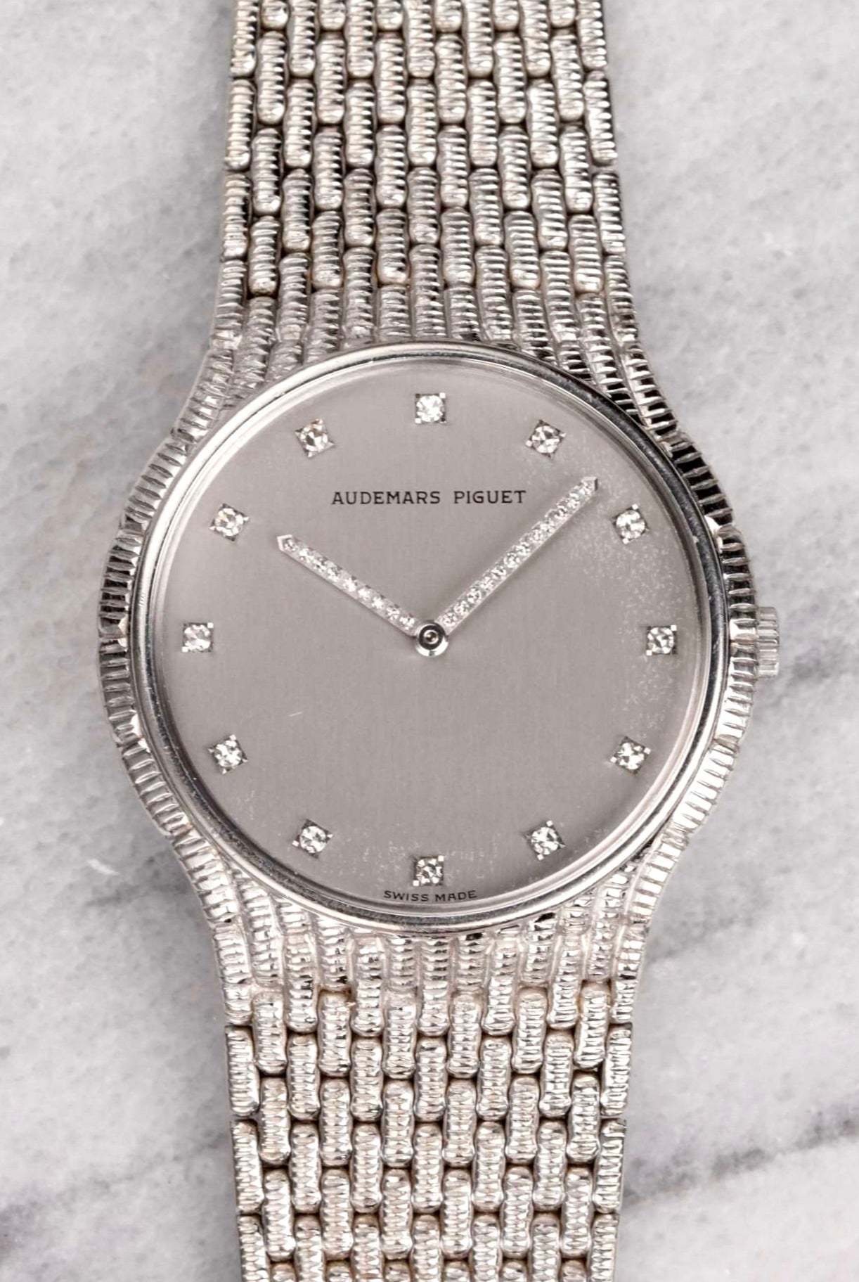 Audemars Piguet  - 18K Gold Diamond Dial