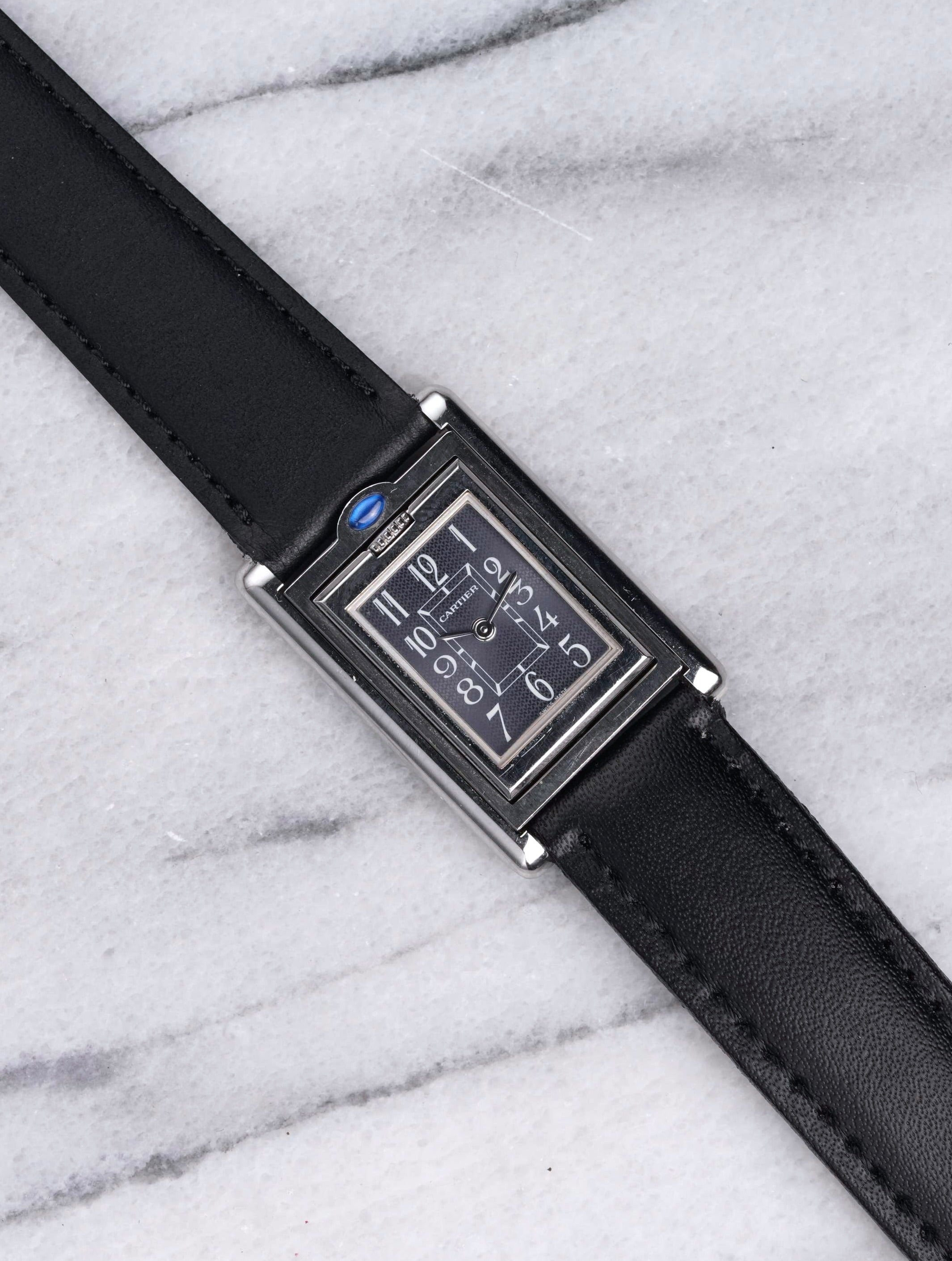 Cartier Basculante - Grey Dial