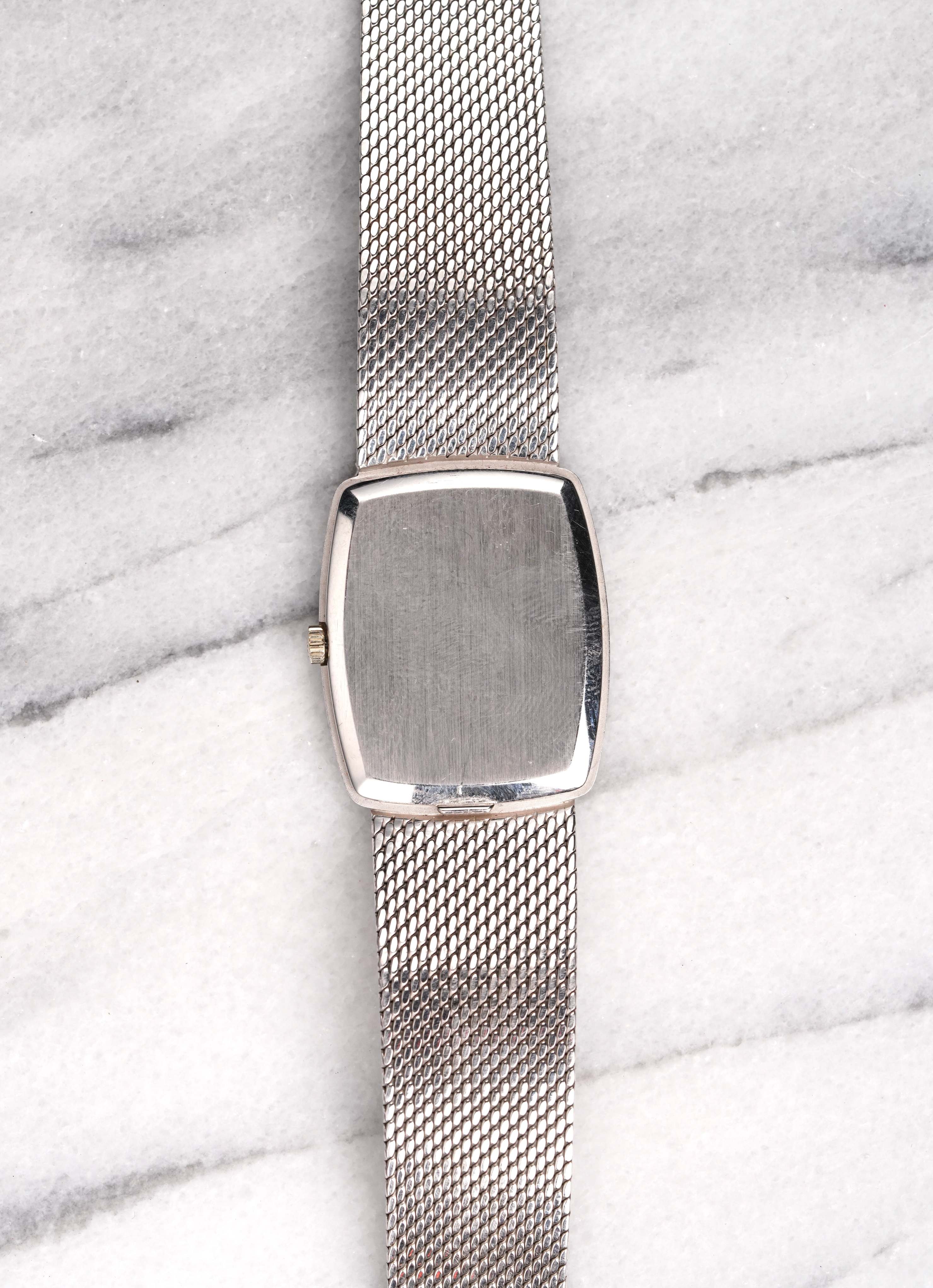 Patek Philippe Blue Hammer Dial - 18K White Gold