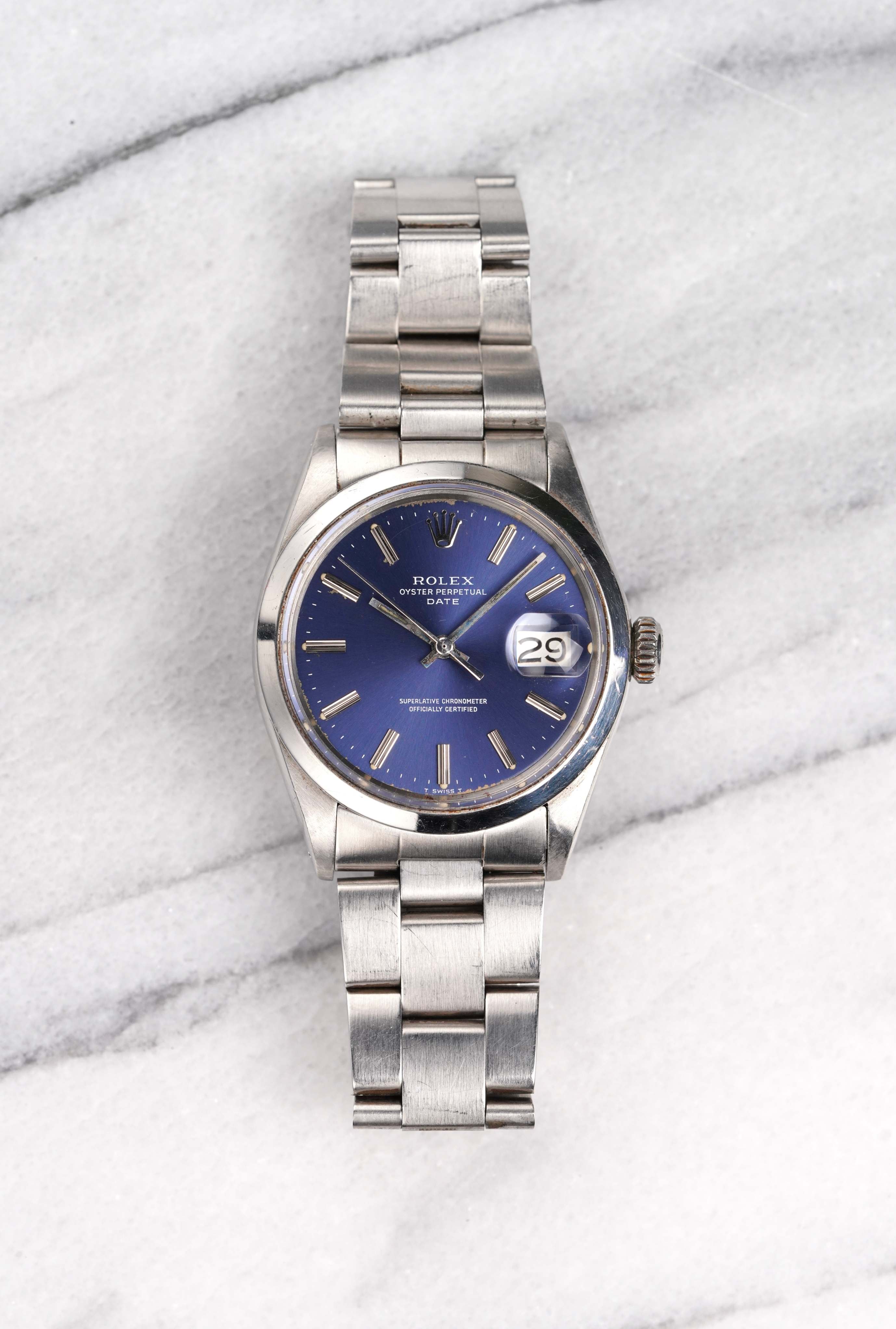 Rolex Oyster Perpetual - Blue Dial