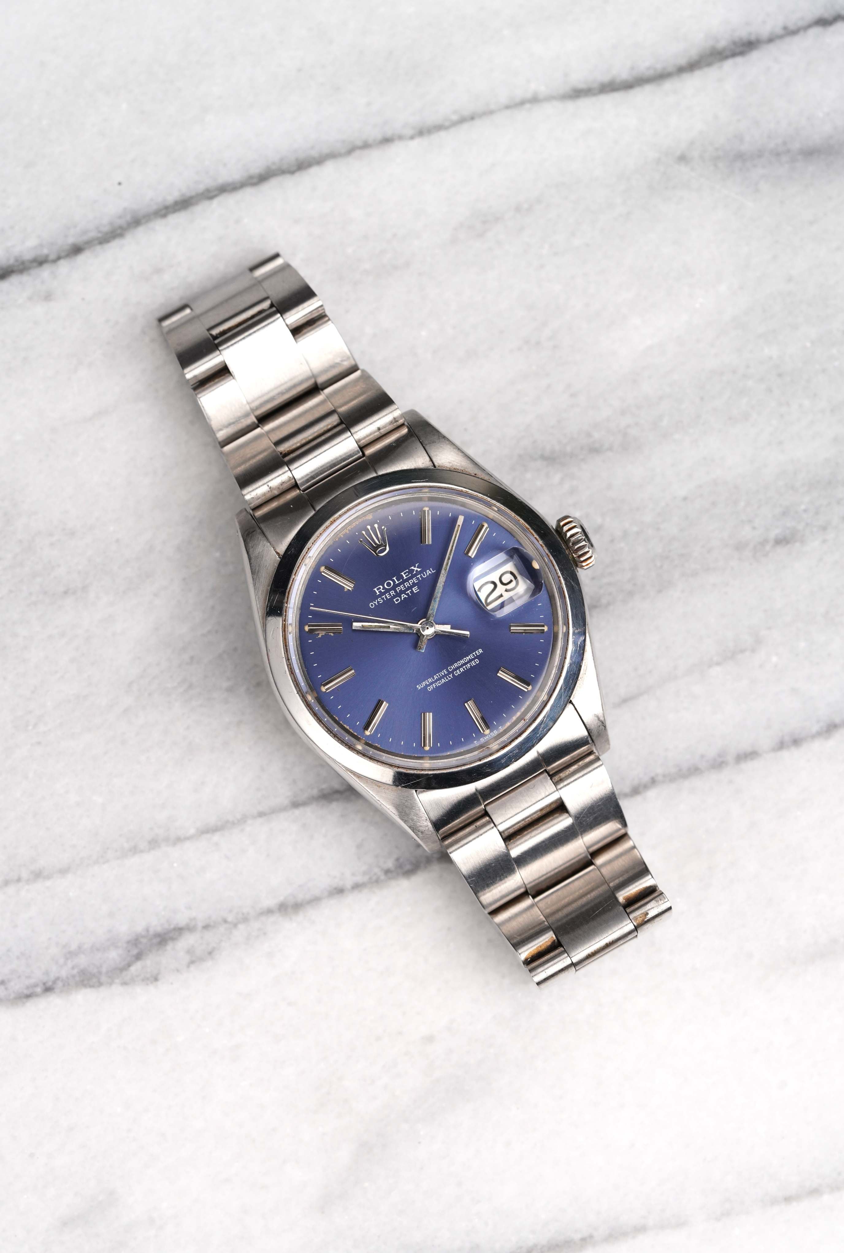 Rolex Oyster Perpetual - Blue Dial