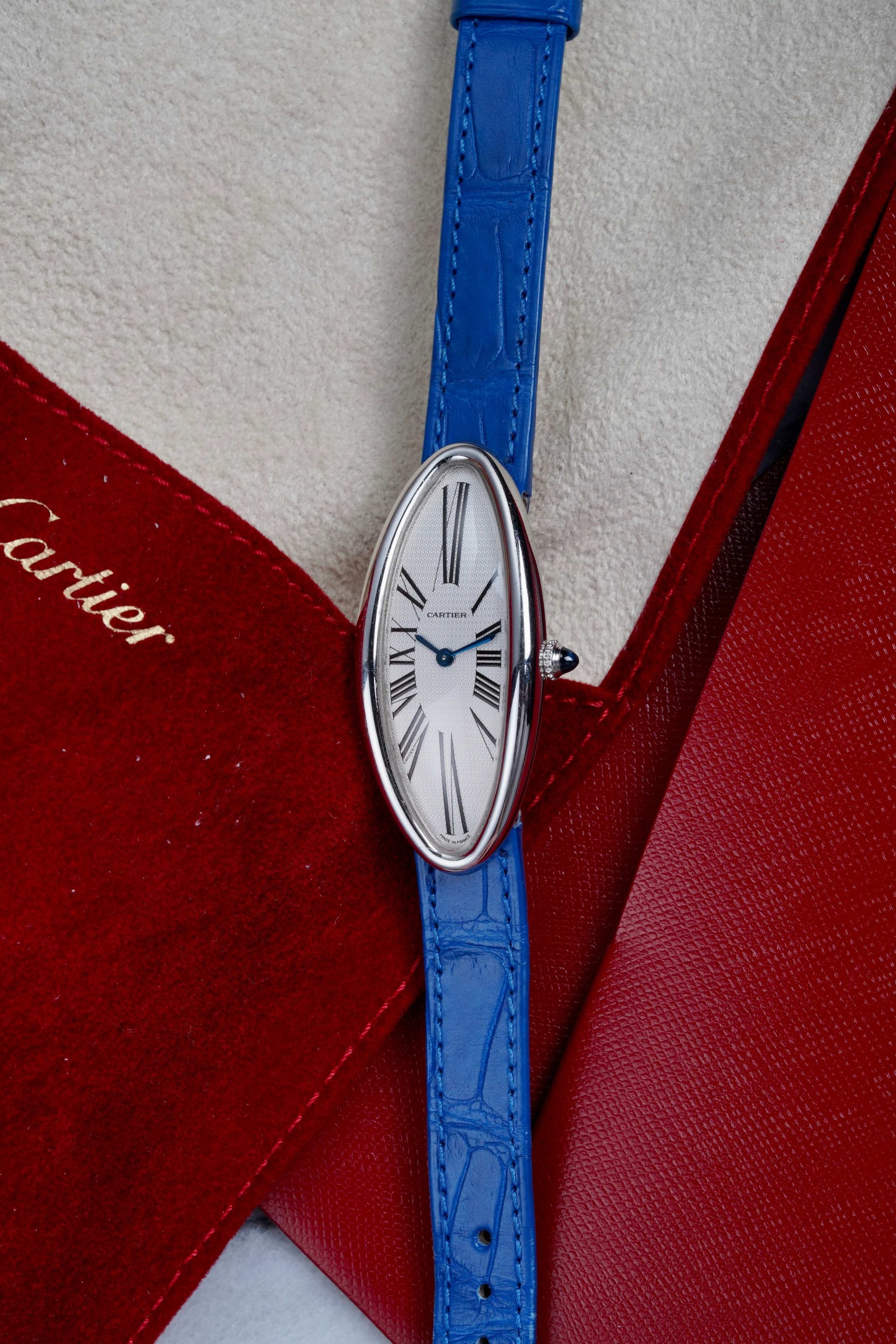 Cartier Baignoire 2604 - 18K White Gold.