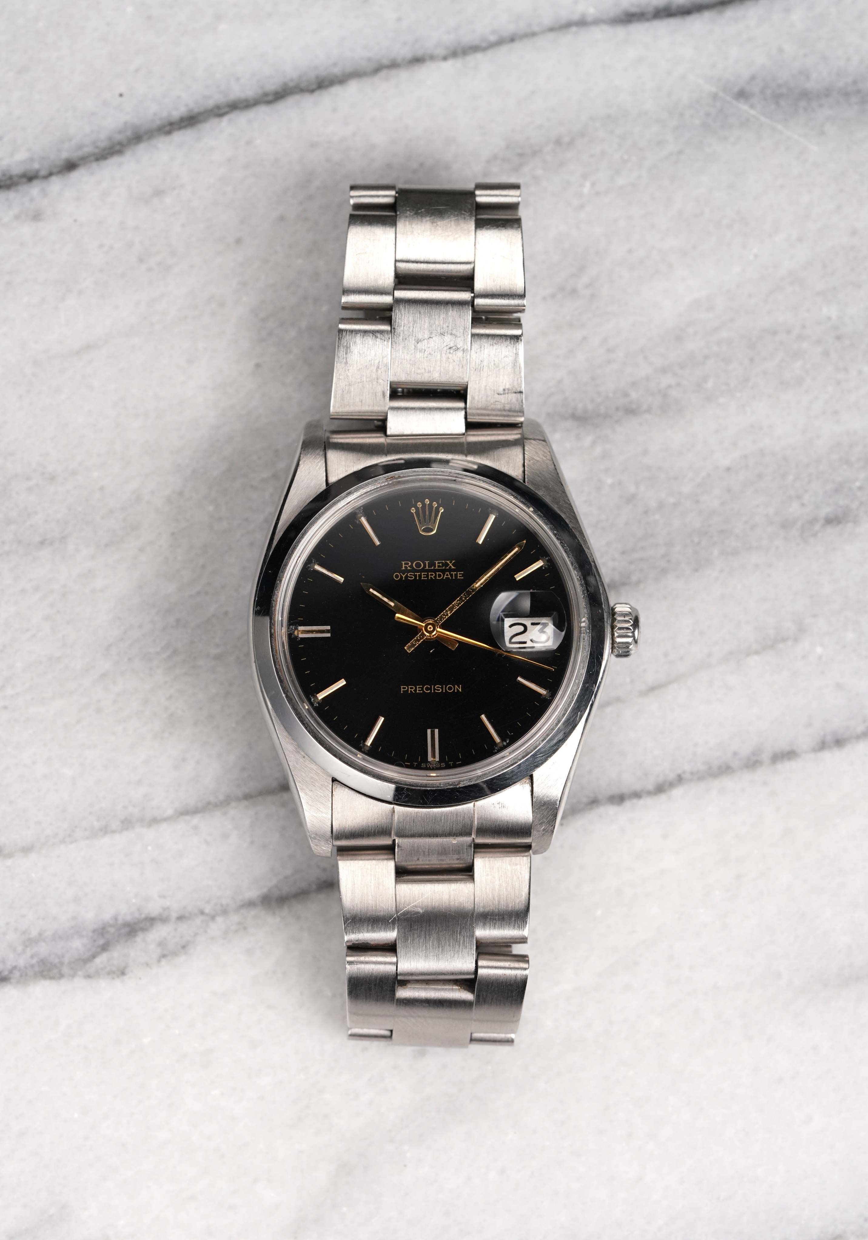 Rolex Precision Oysterdate - Black Dial