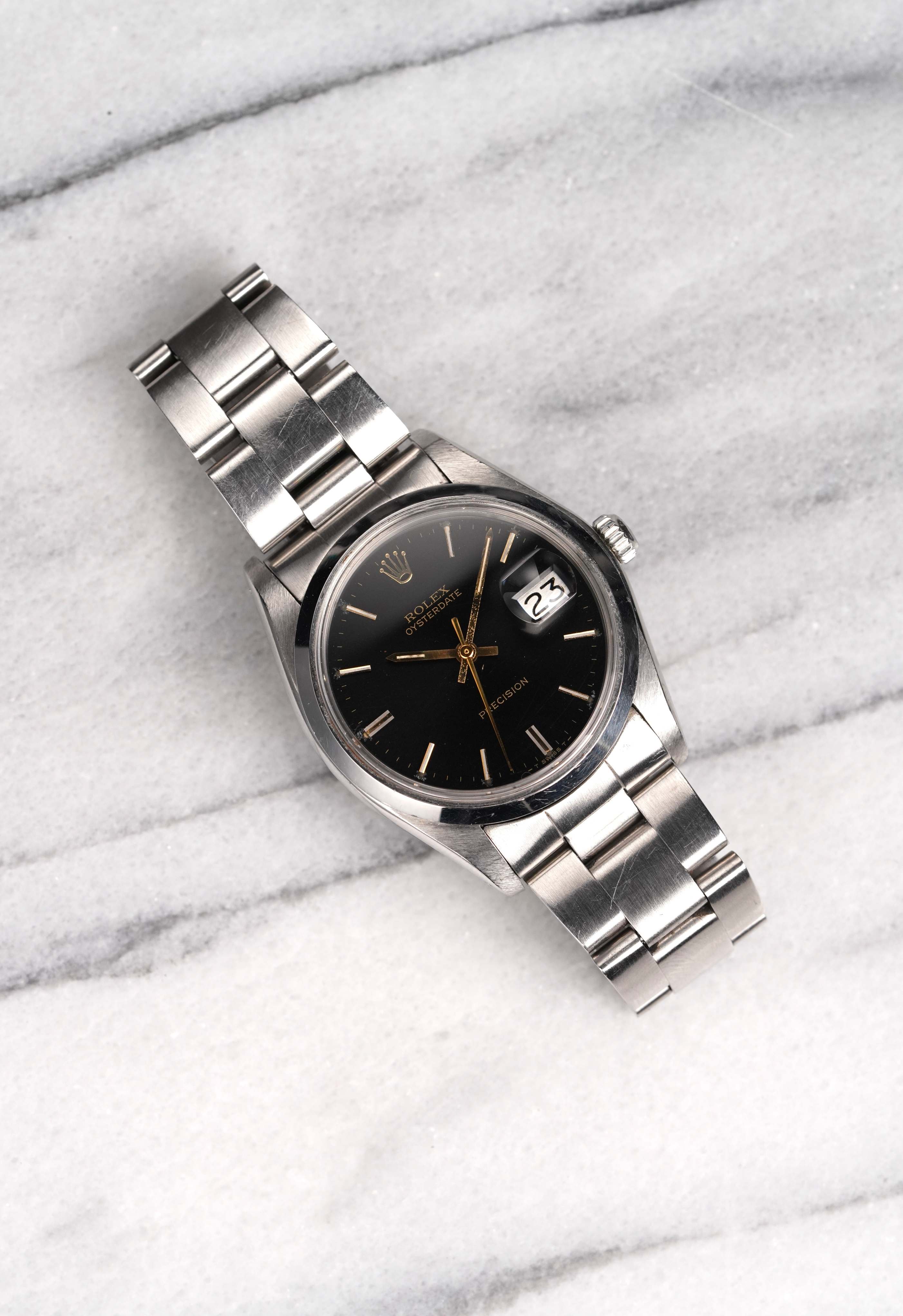 Rolex Precision Oysterdate - Black Dial