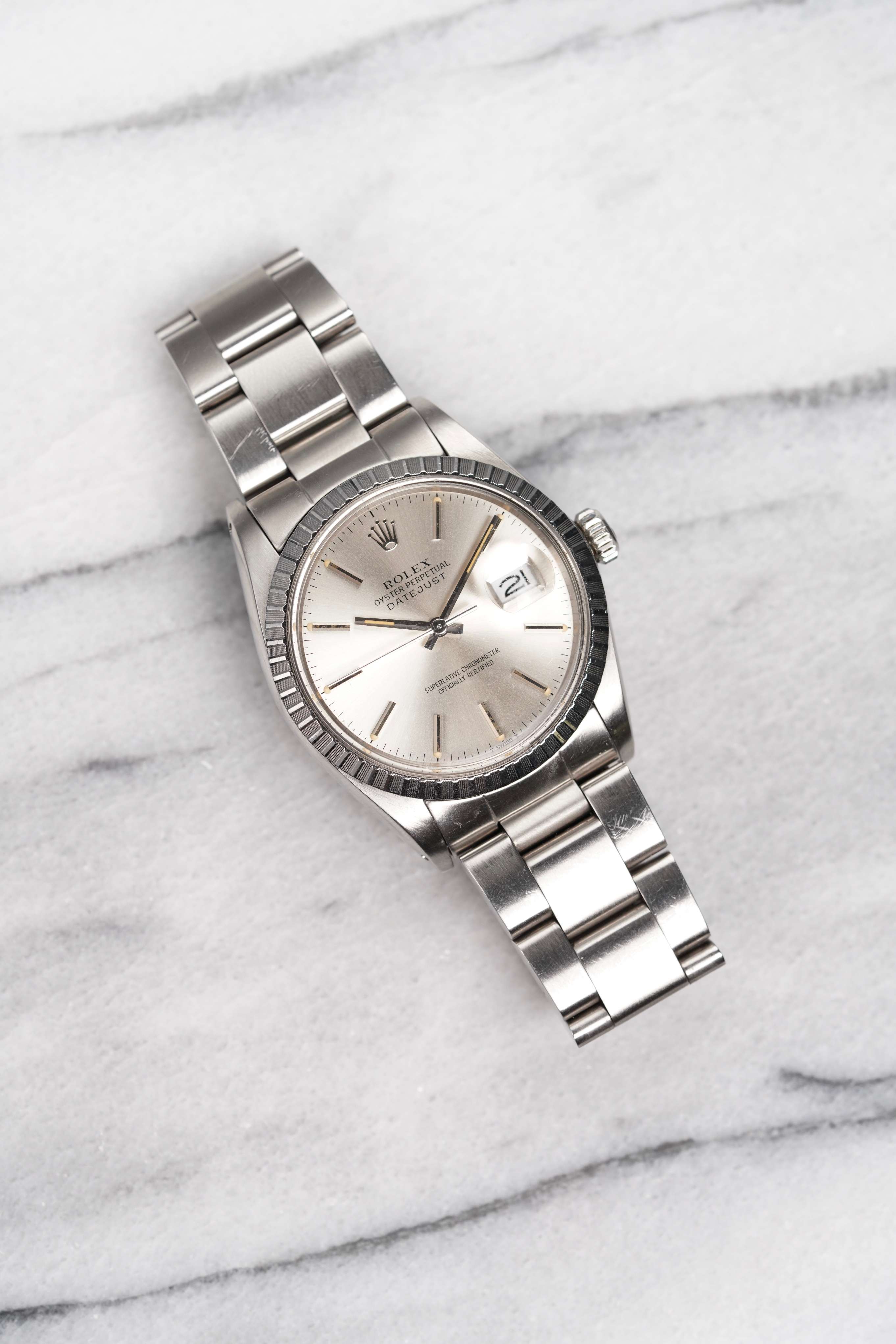 Rolex Datejust 16030 - Silver Dial