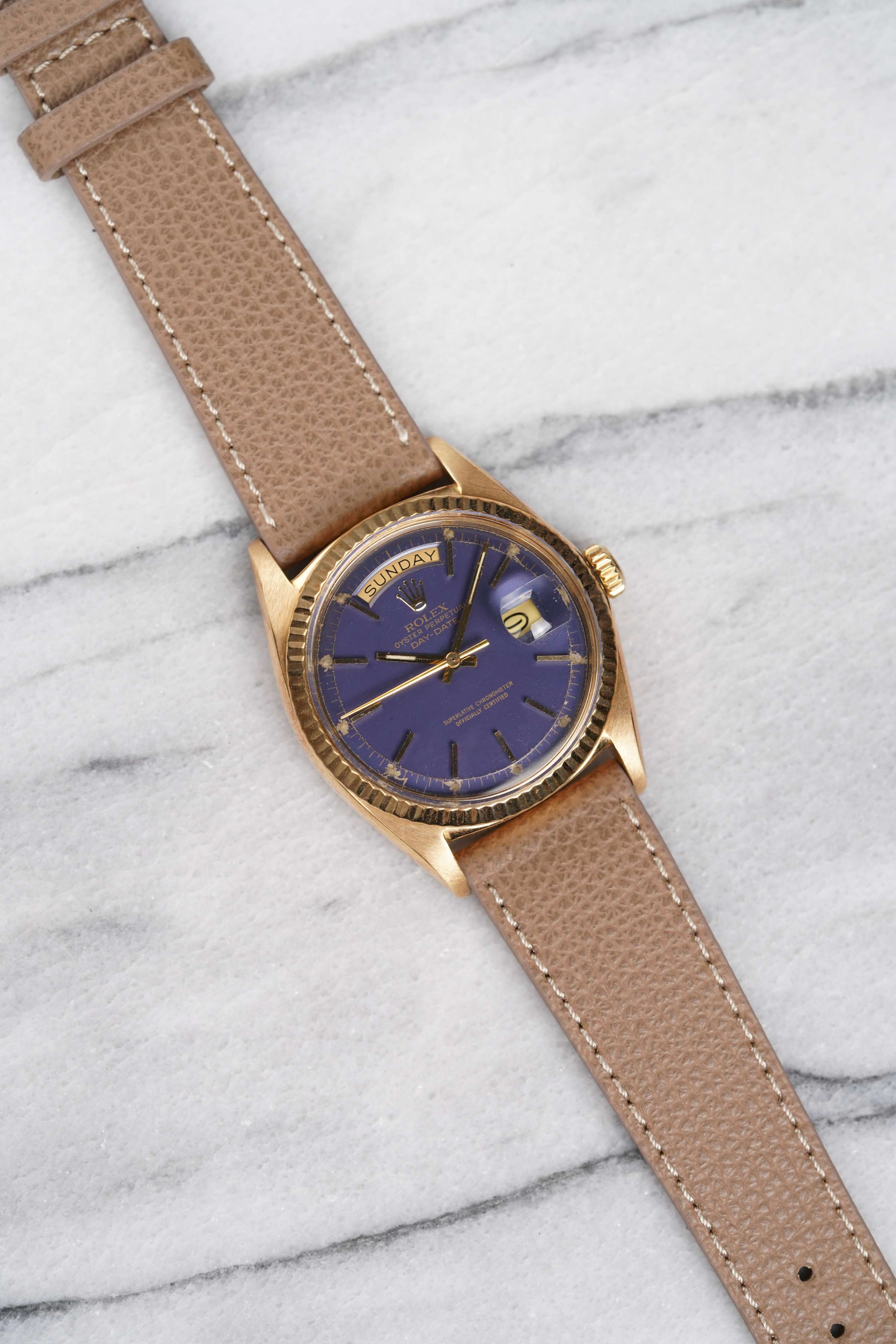 Rolex Daydate 1803 - Purple Dial