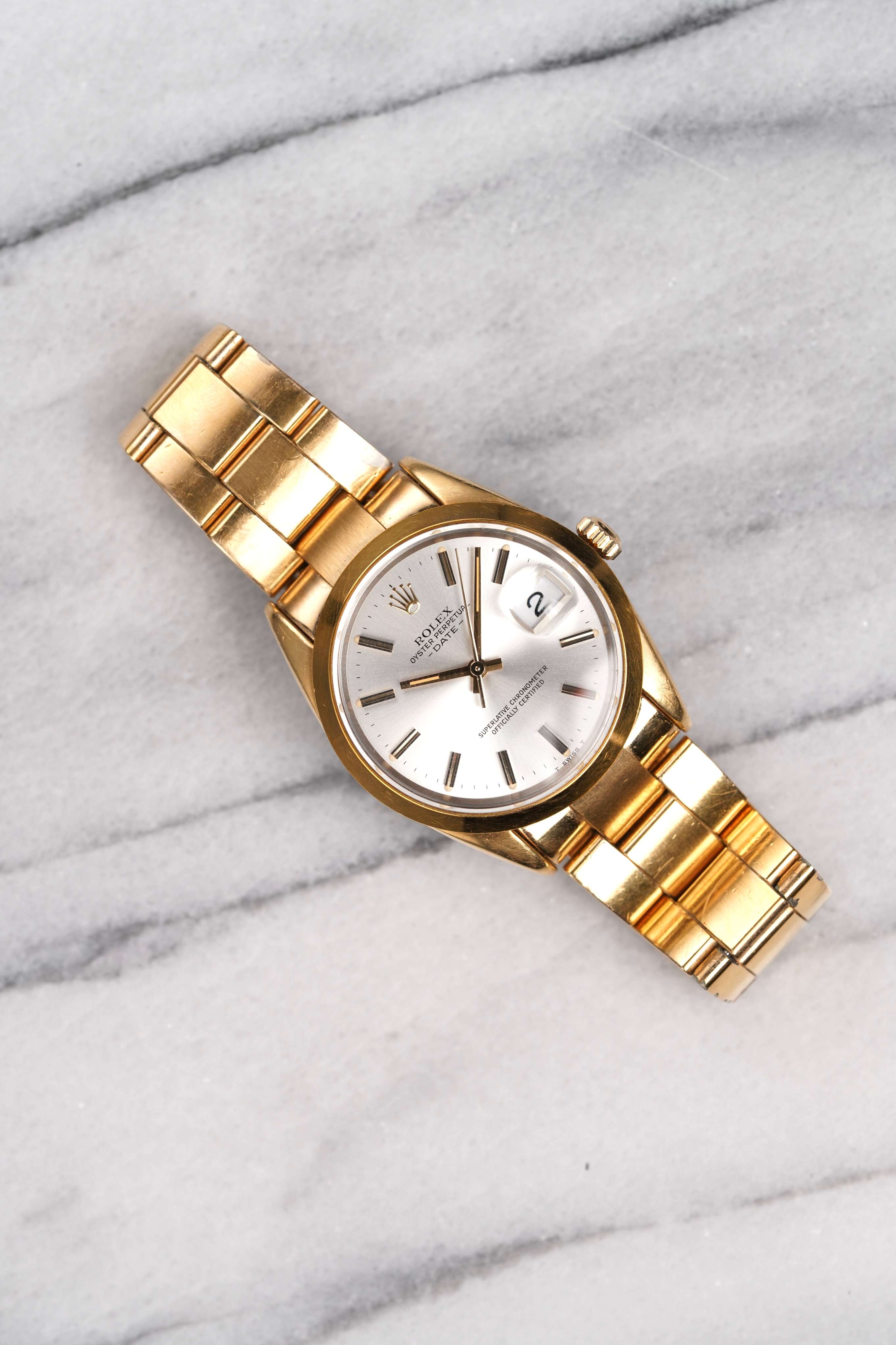 Rolex OP 15505 - Gold Shell.