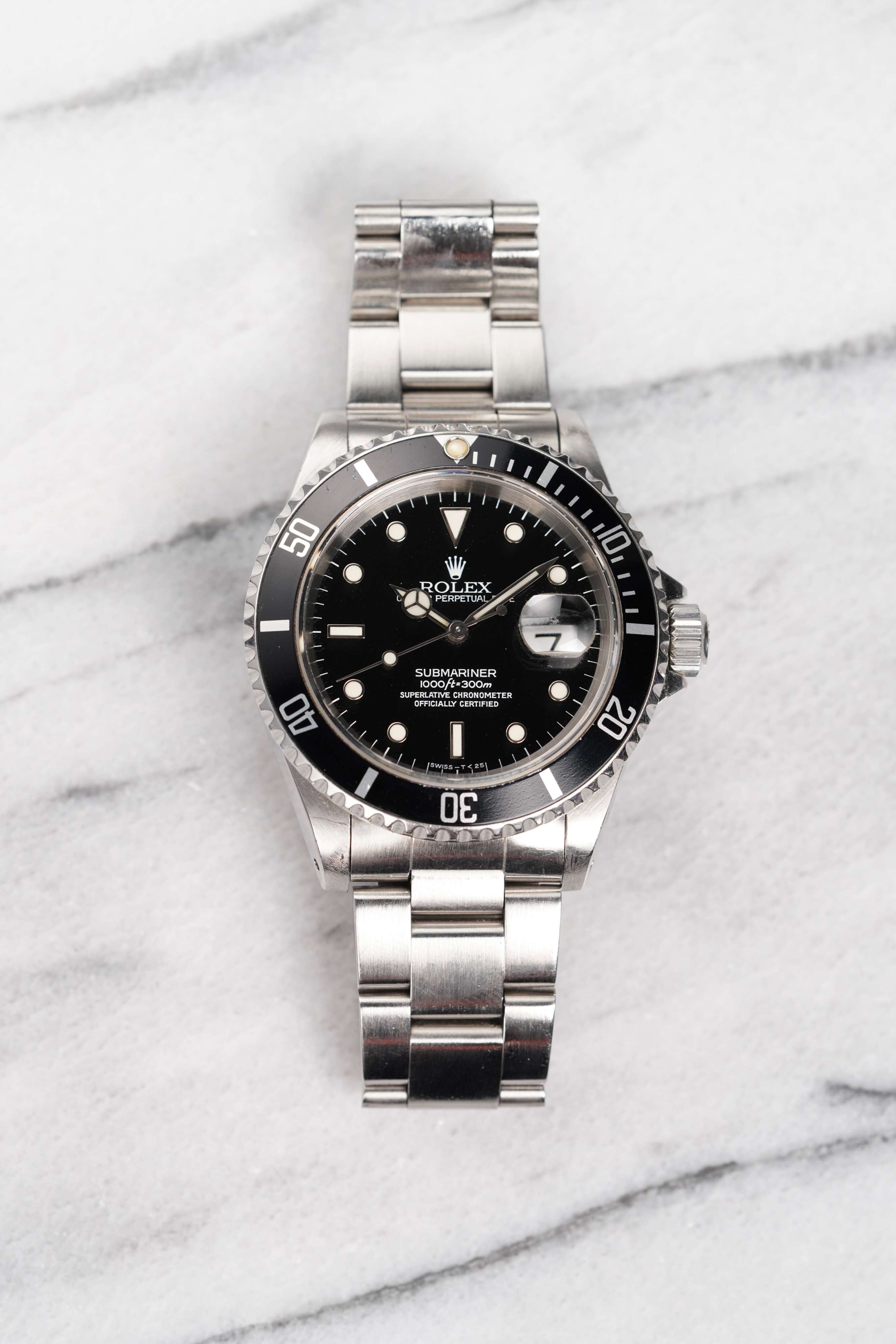 Rolex Submariner 16610 - Service Papers
