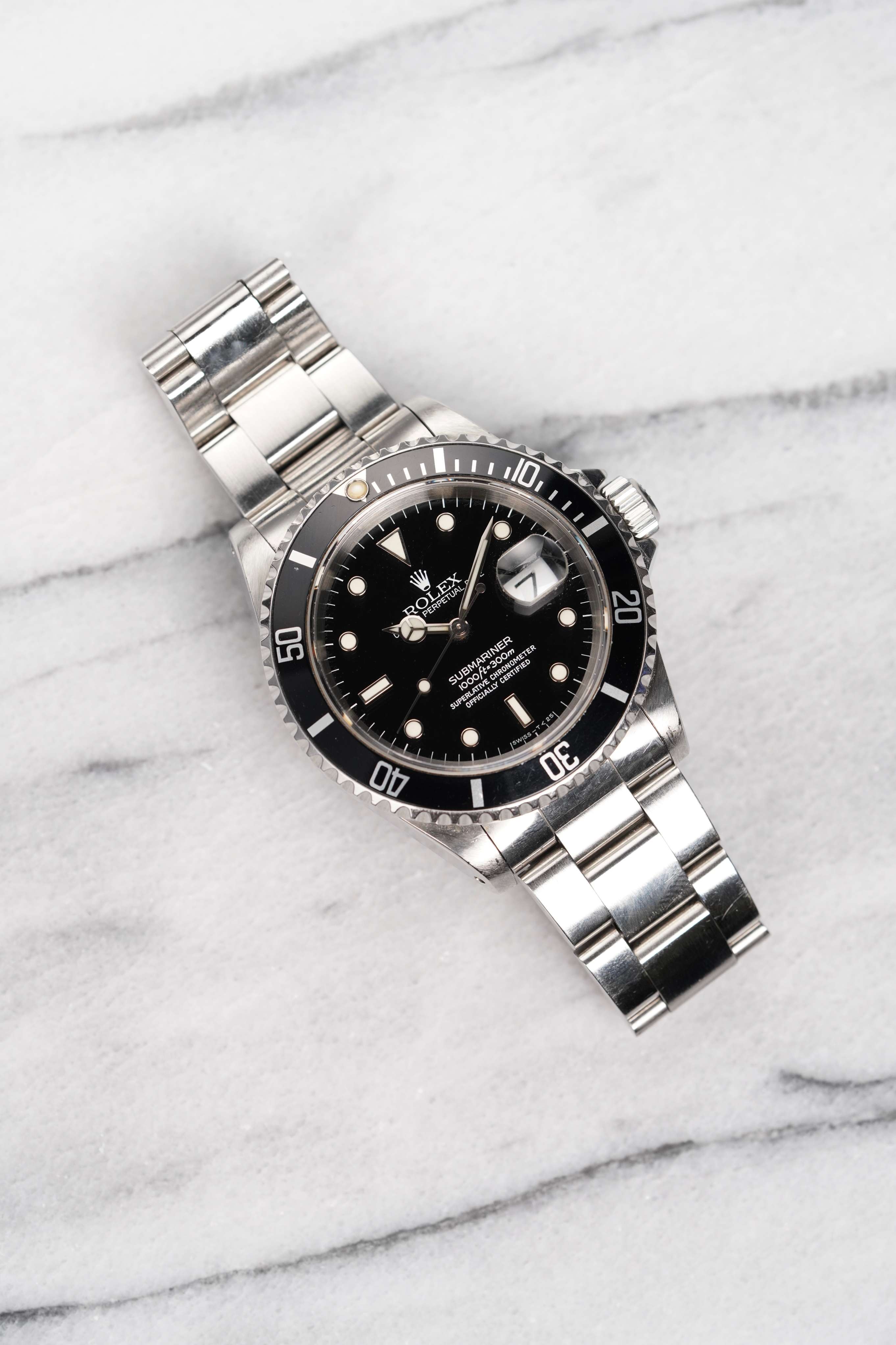 Rolex Submariner 16610 - Service Papers