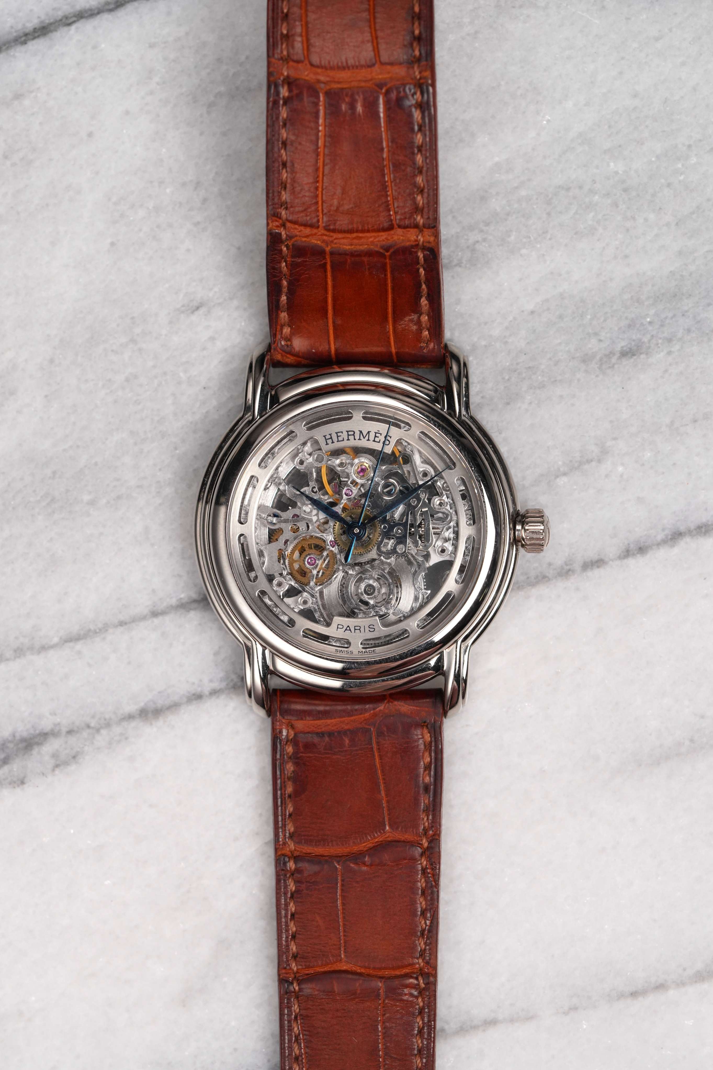 Hermes Skeleton - 18K White Gold.