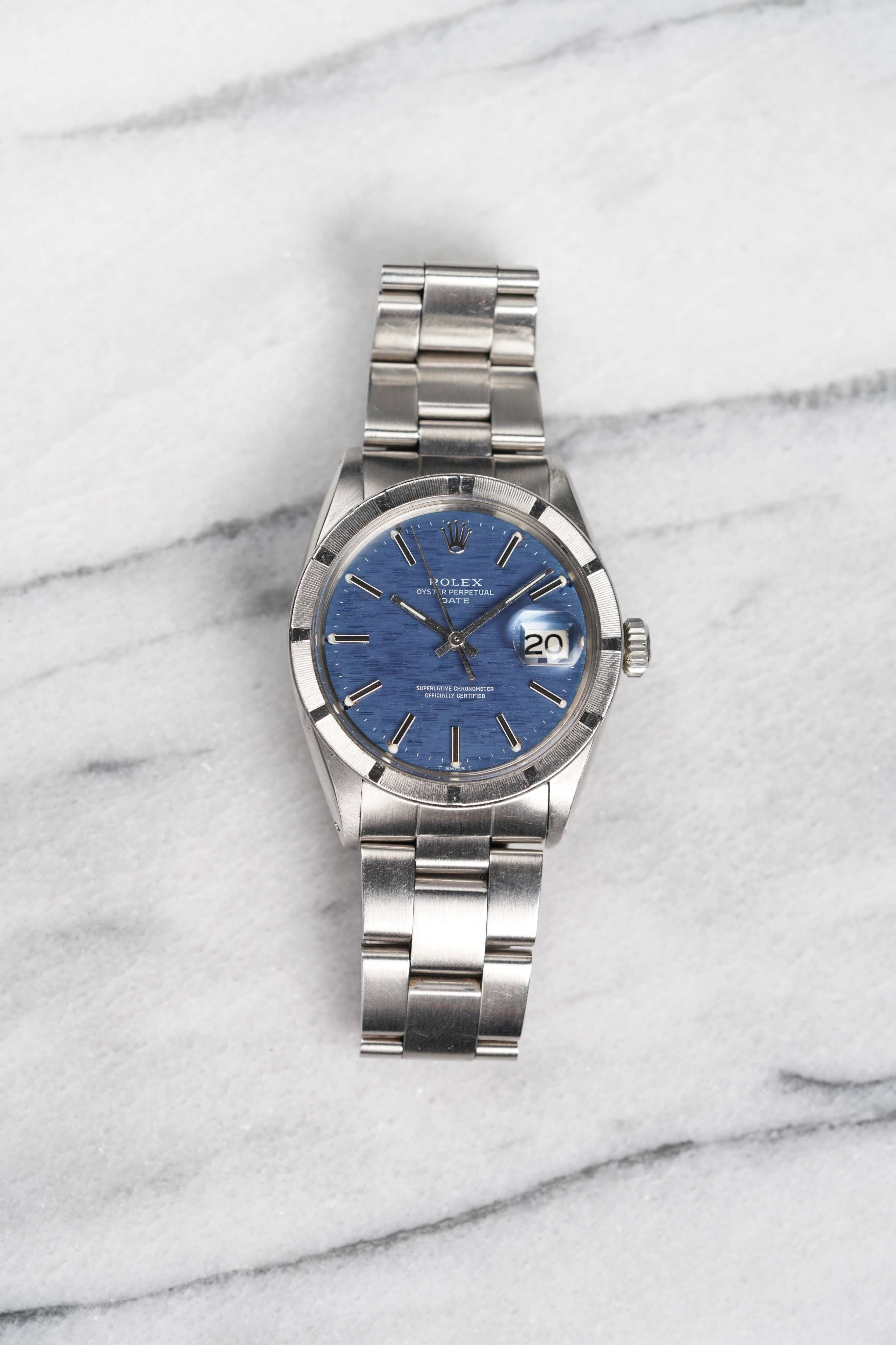 Rolex OP 1501 - Blue Mosaic Dial